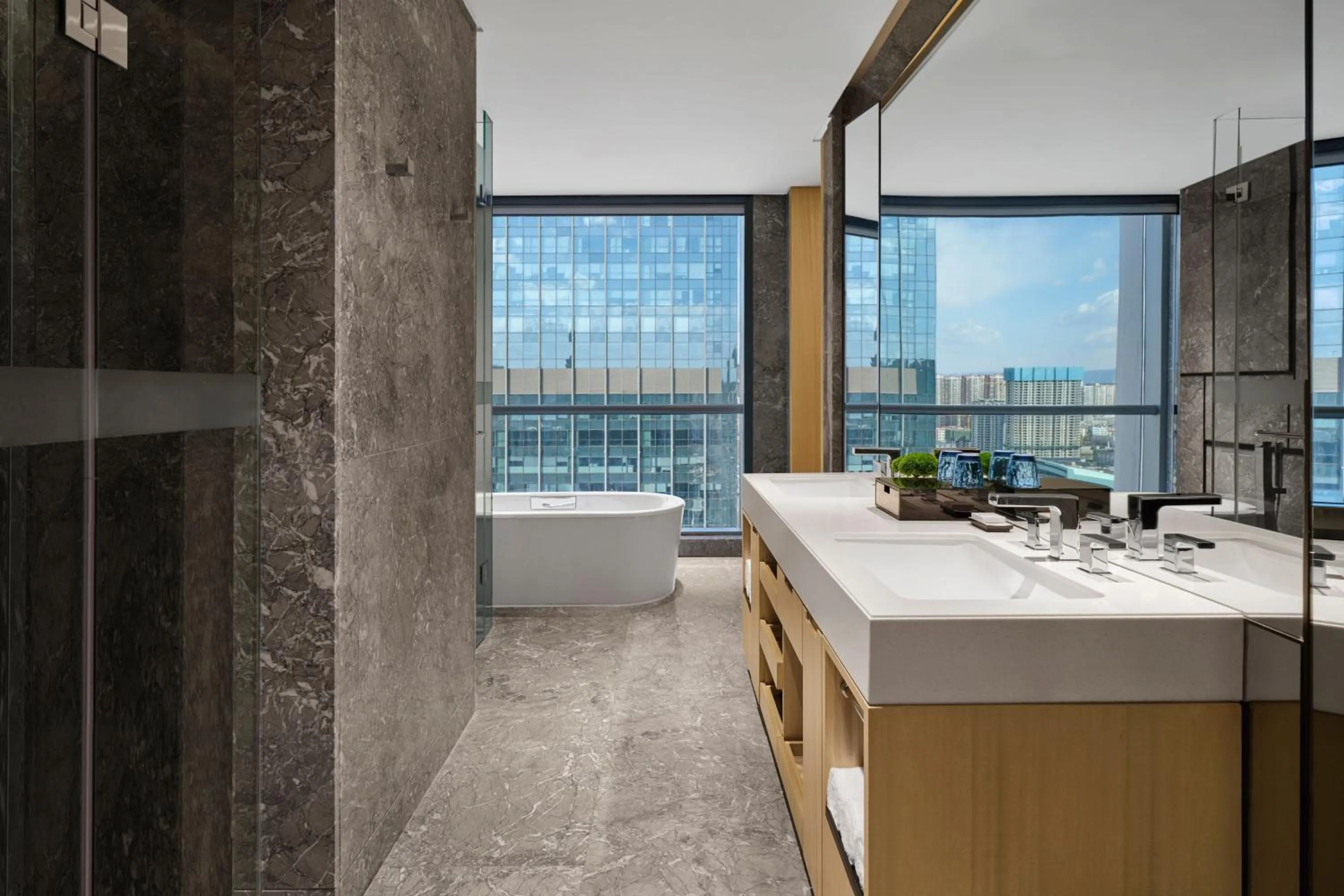 Bathroom in JW Marriott Hotel Taiyuan