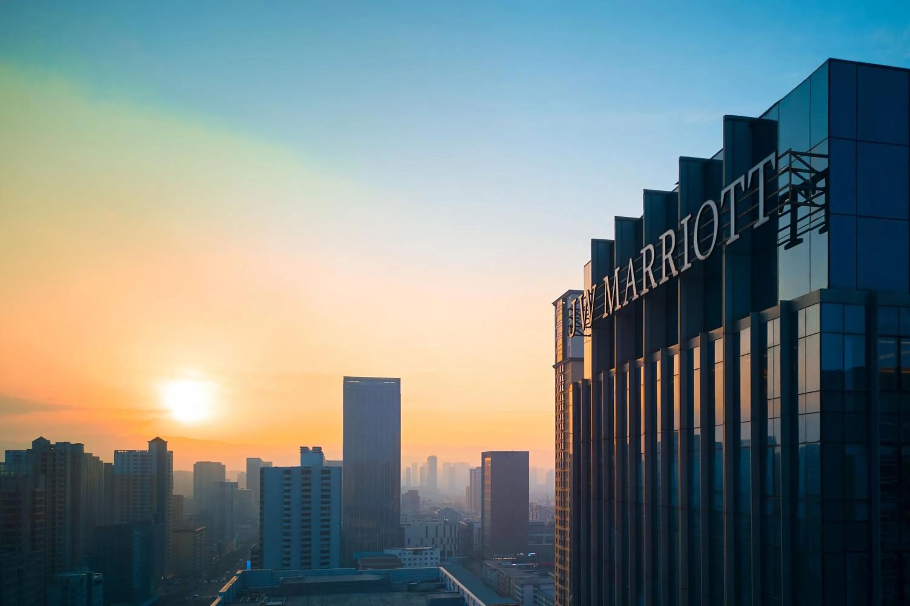 Property building in JW Marriott Hotel Taiyuan