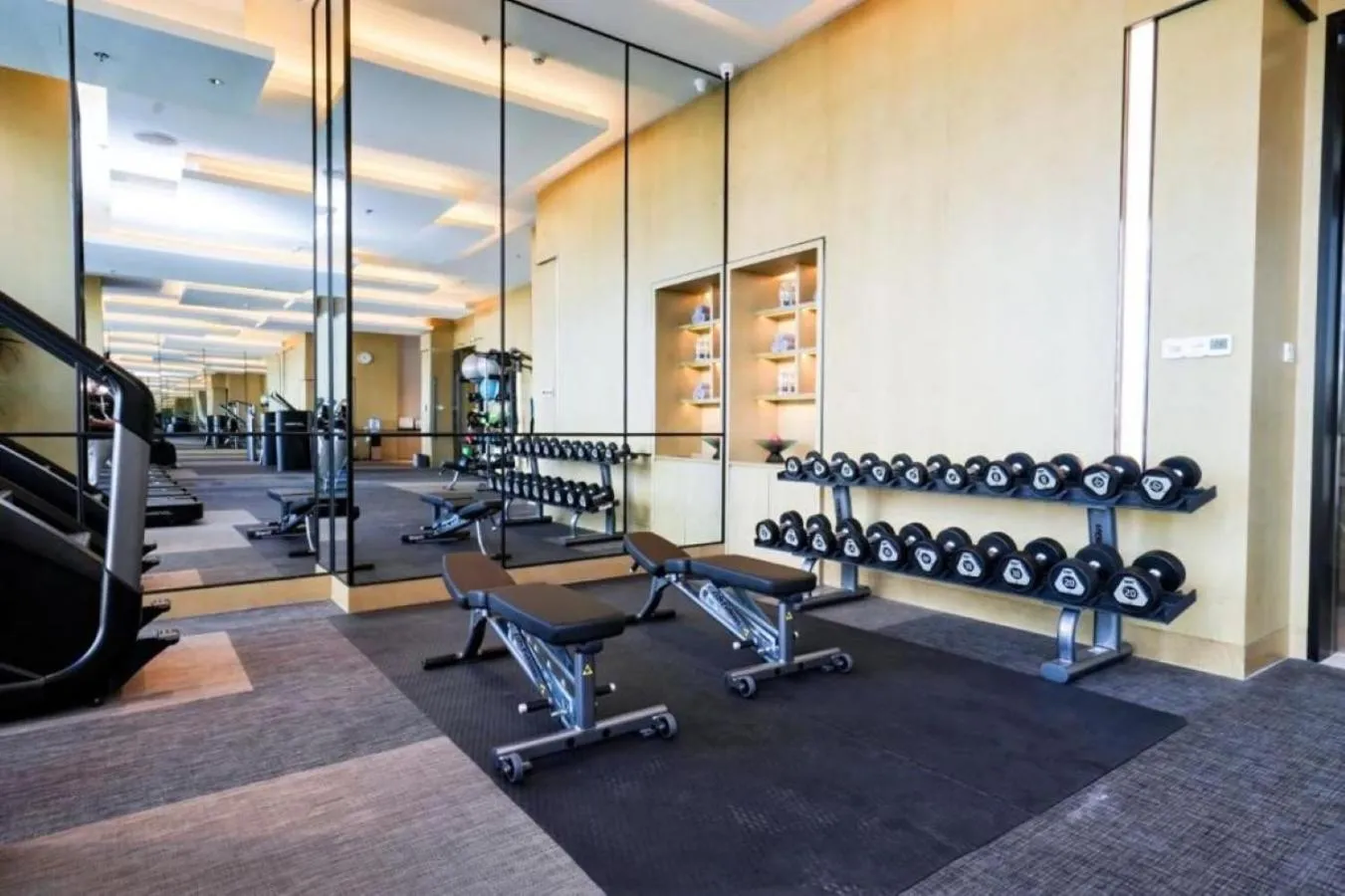Fitness centre/facilities in JW Marriott Hotel Taiyuan