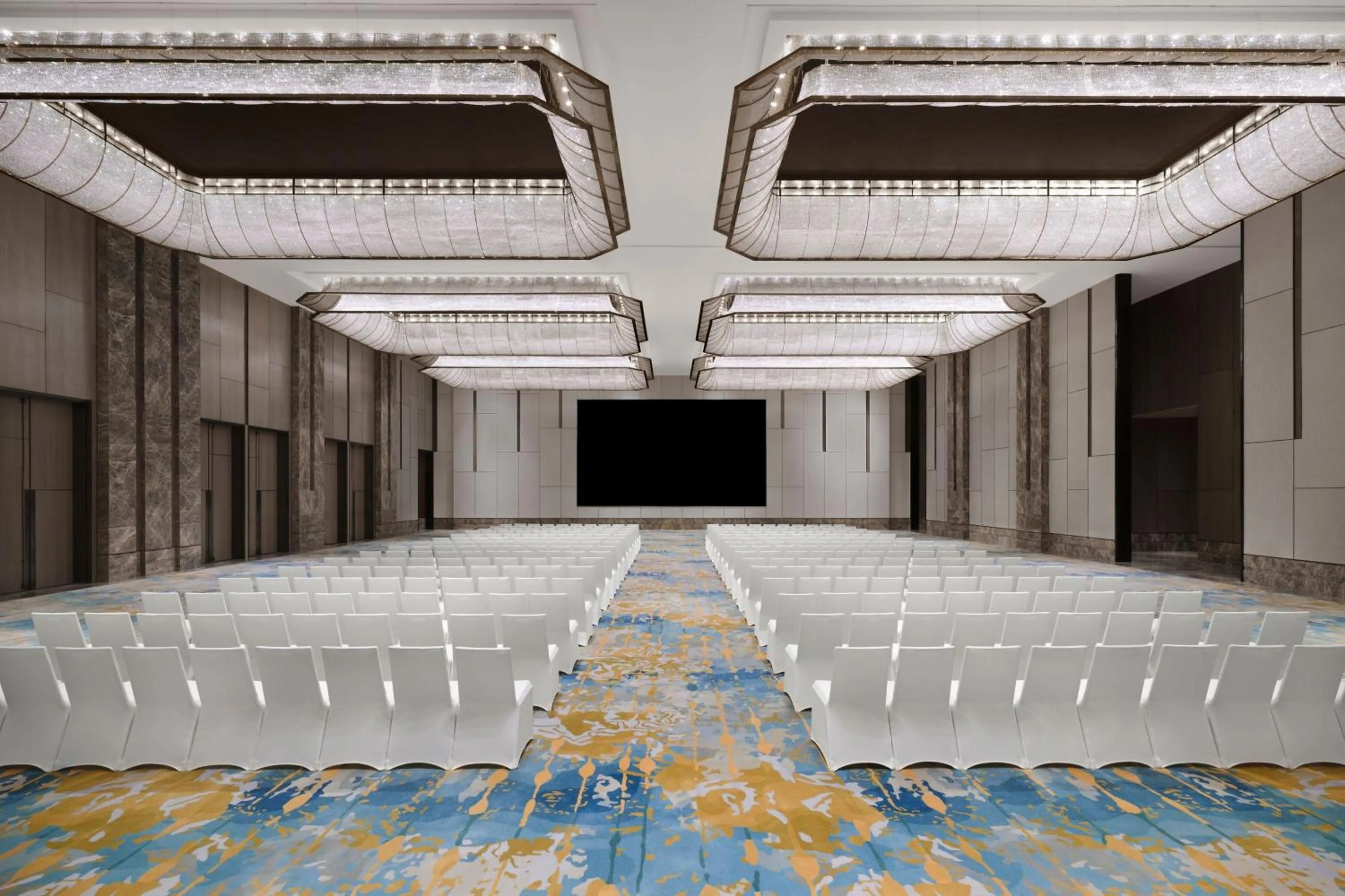 Meeting/conference room, Bed in JW Marriott Hotel Taiyuan