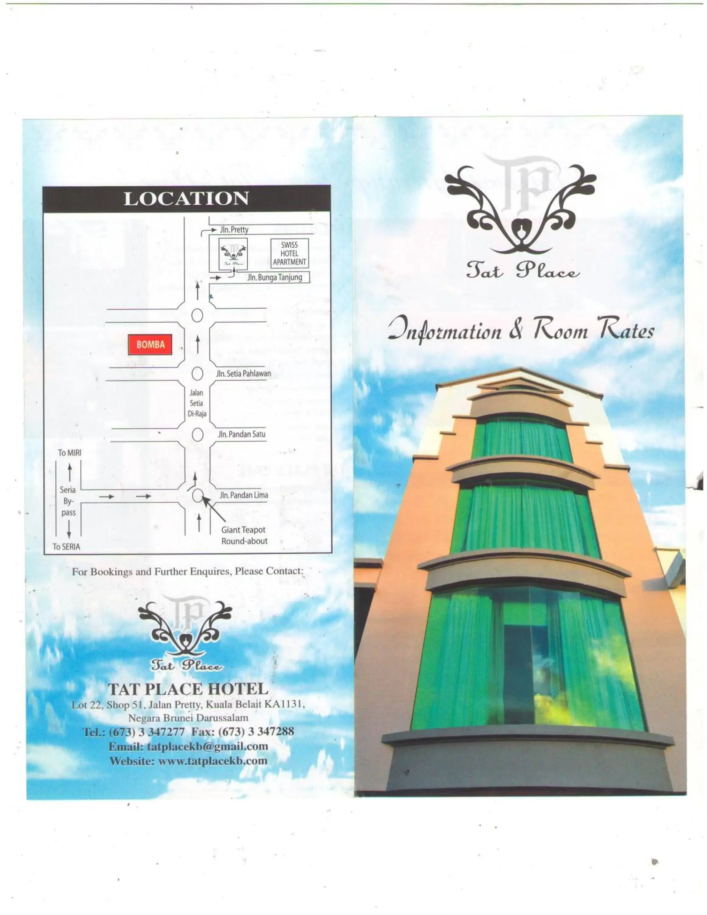 Property building in Tat Place Hotel Property building in Tat Place Hotel