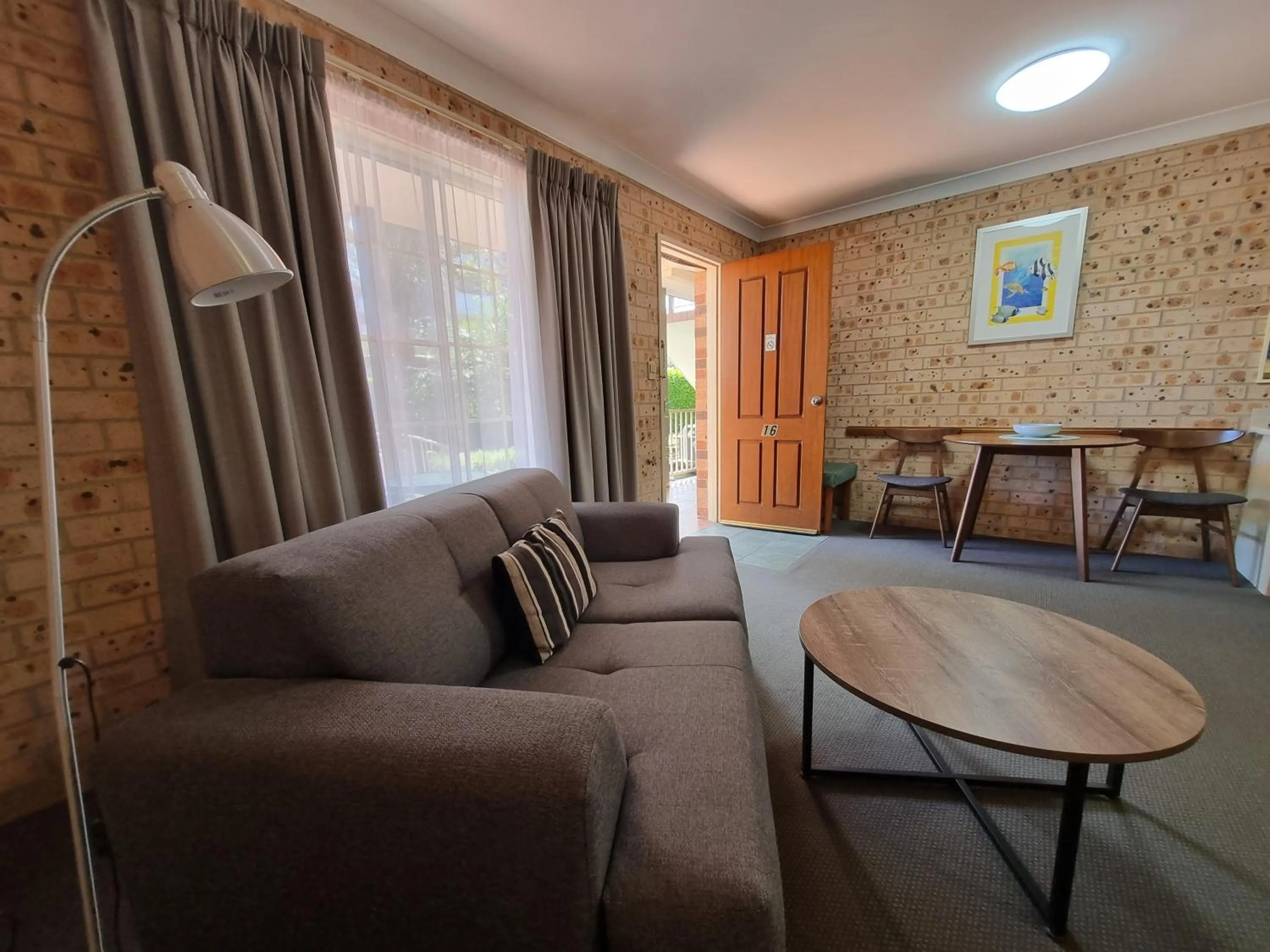 Seating area in Cardiff Motor Inn