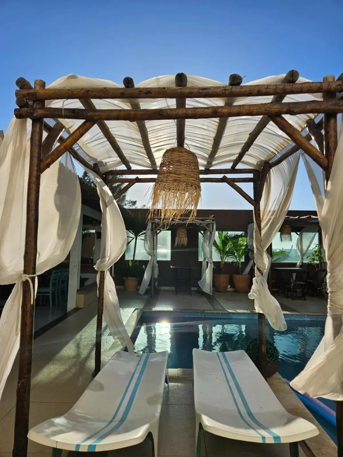 Pool view in Terra Nova Cabo Frio Front Beach Pool view in Terra Nova Cabo Frio Front Beach