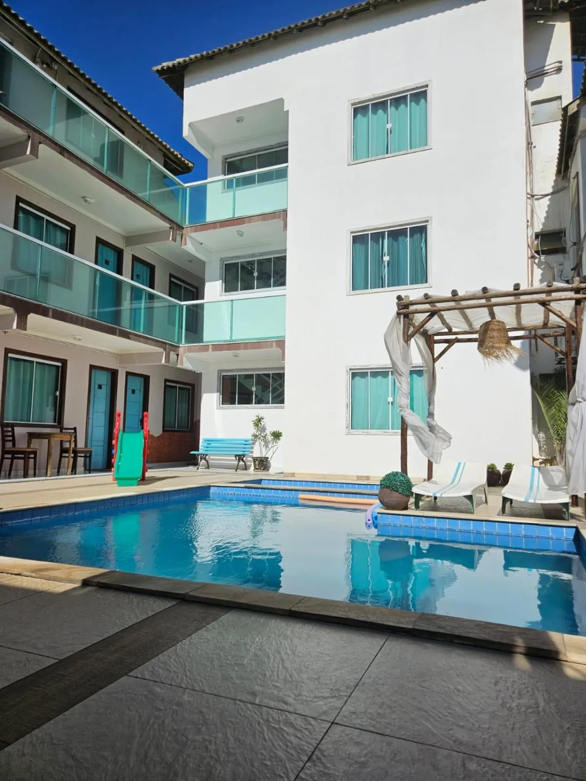 Pool view in Terra Nova Cabo Frio Front Beach