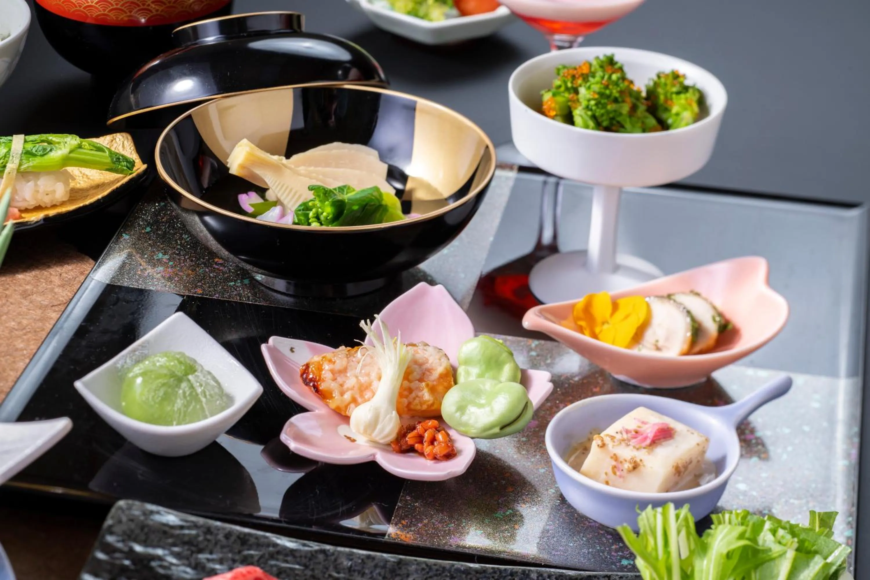 Food in Isawa Tokiwa Hotel