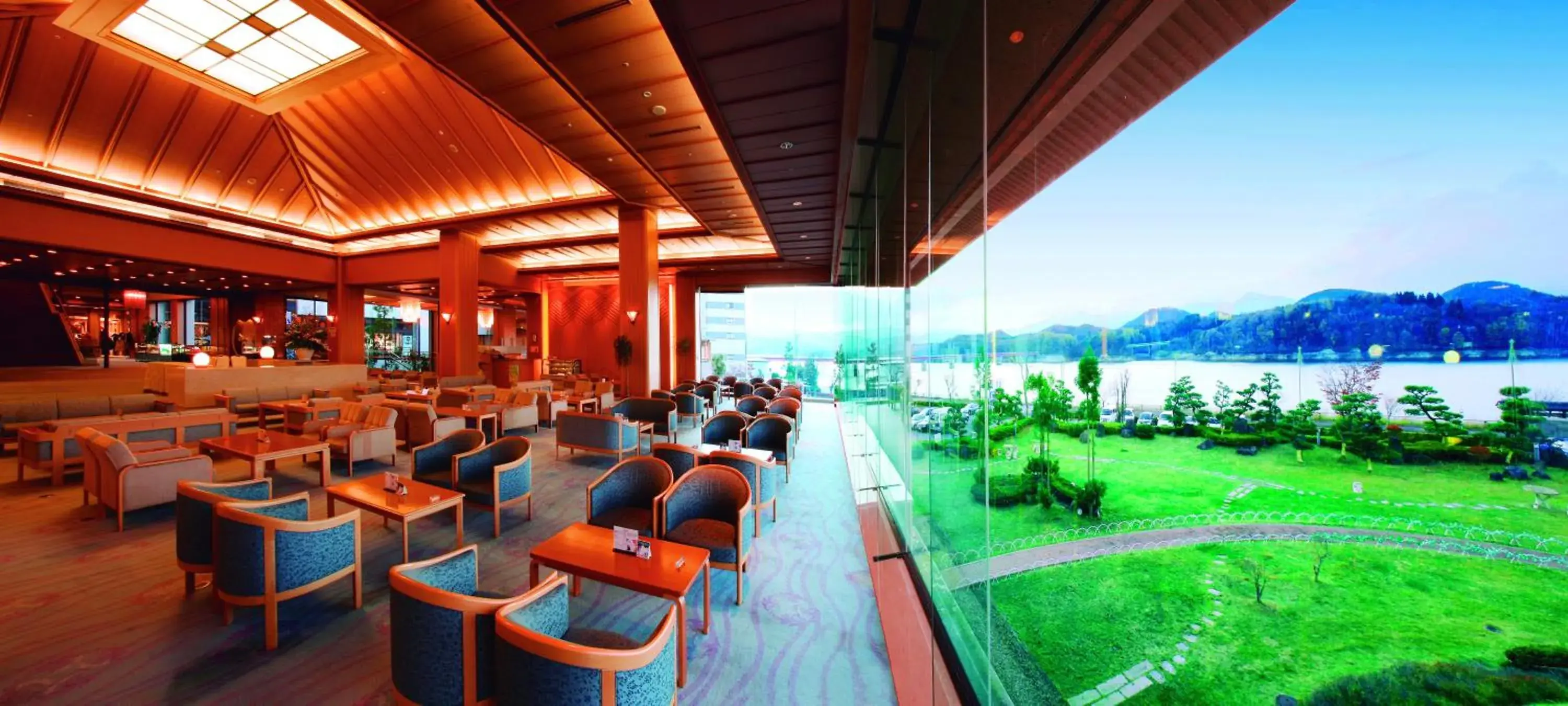 Lobby or reception in Hotel Shion Lobby or reception in Hotel Shion