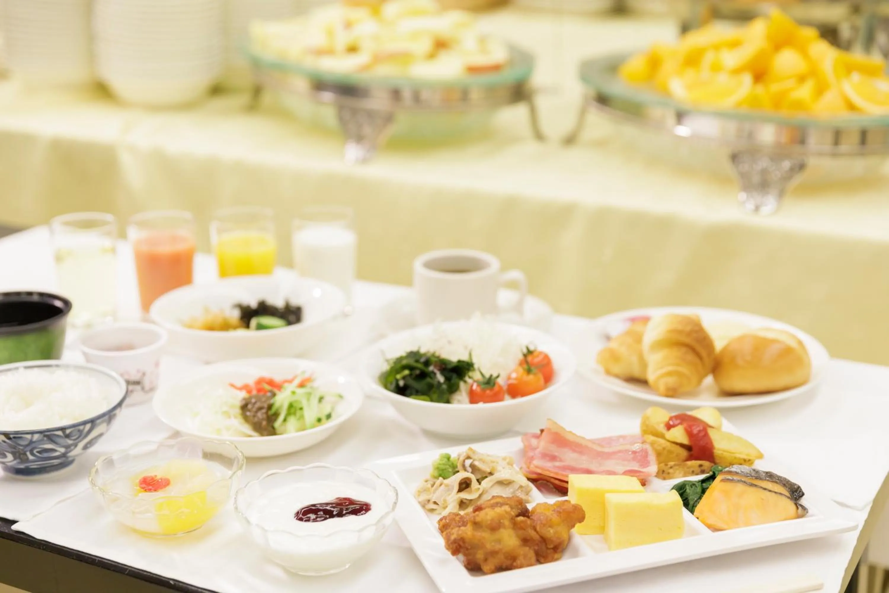 Breakfast in Hotel Shion