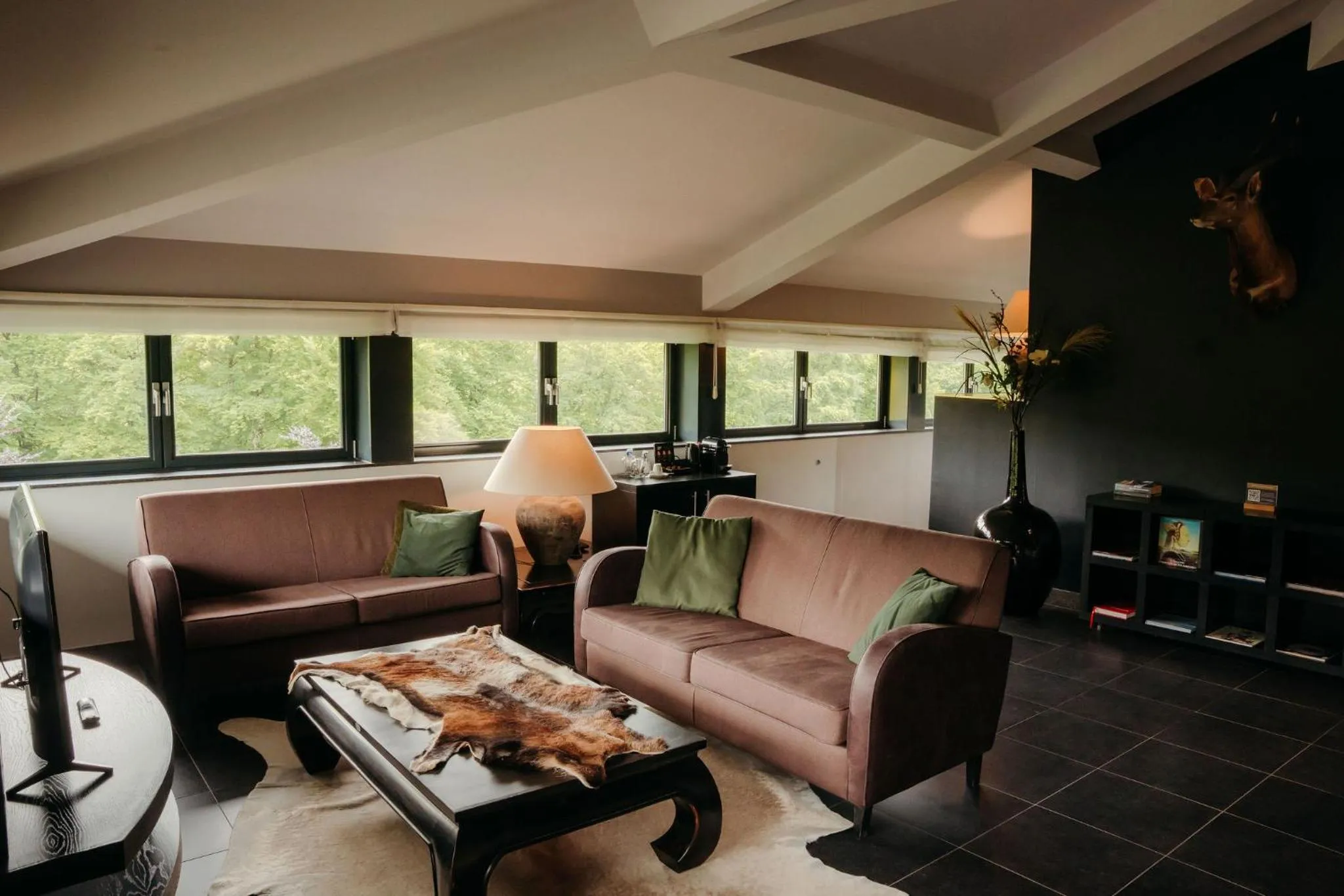 Living room in Hotel Gastronomique de Echoput