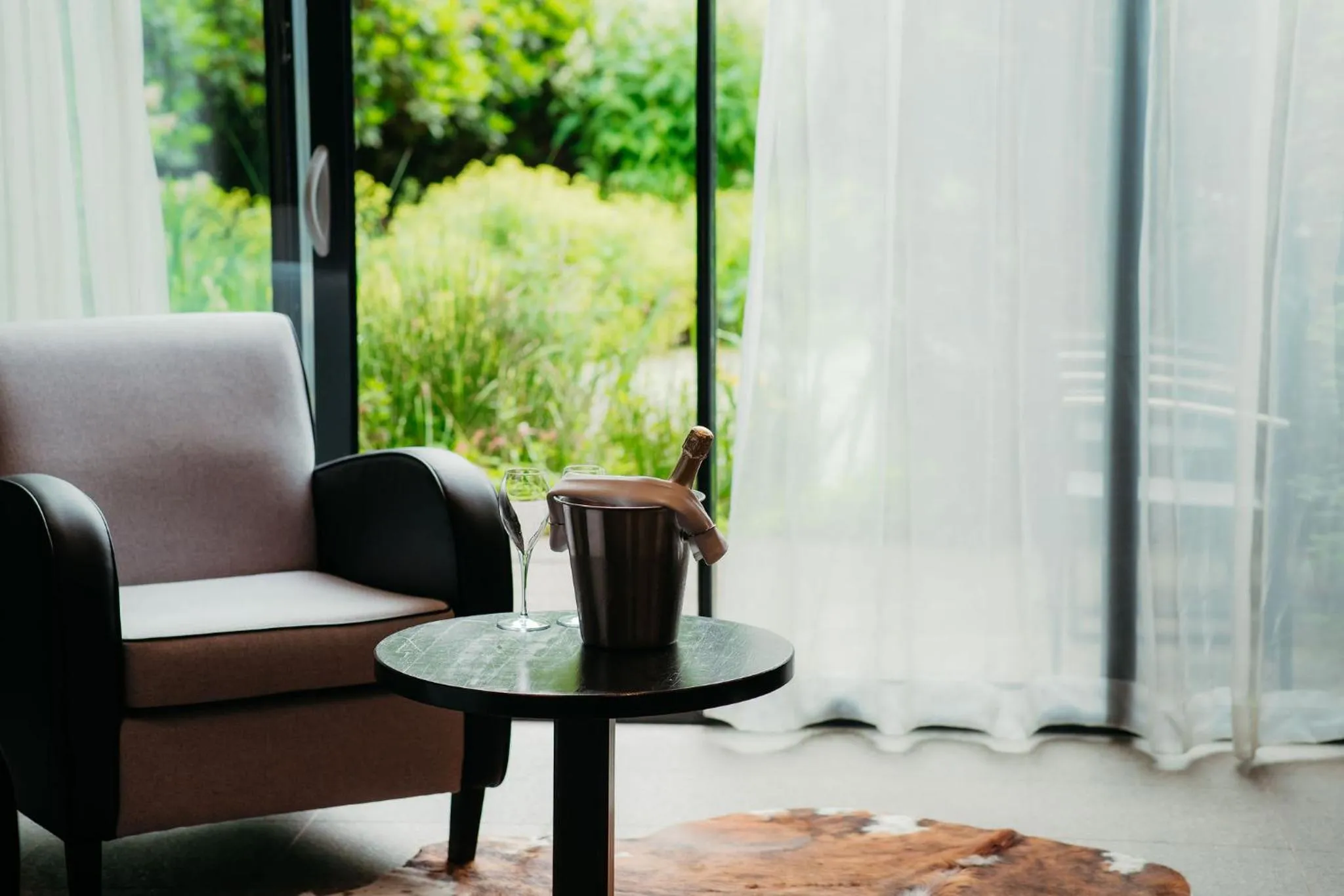 View (from property/room) in Hotel Gastronomique de Echoput