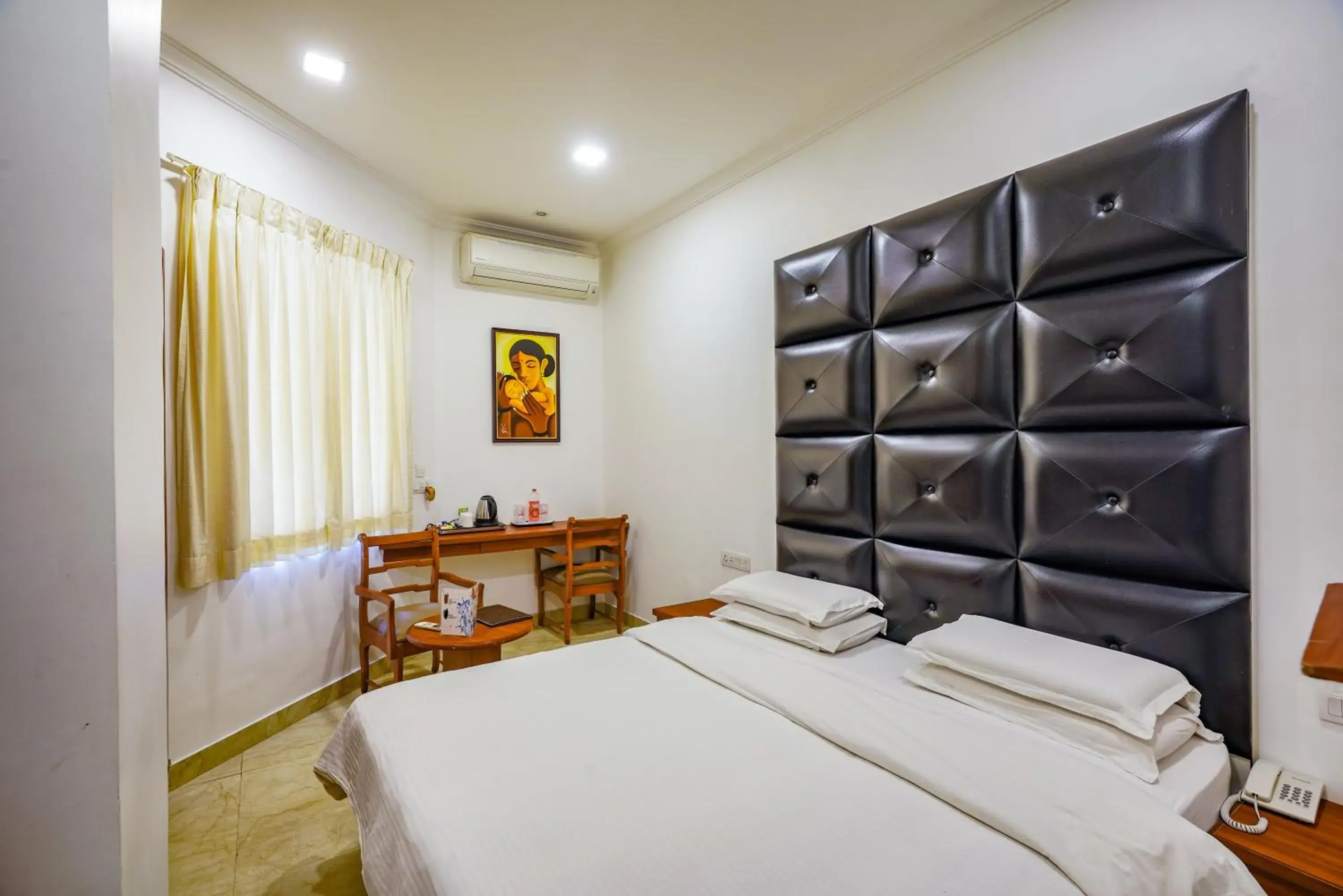 Standard Double Room - 10% off on laundry and Early check-in (upto 4 hrs) and Late Checkout (upto 3 hrs) on availability in Hotel Aram Standard Double Room - 10% off on laundry and Early check-in (upto 4 hrs) and Late Checkout (upto 3 hrs) on availability in Hotel Aram