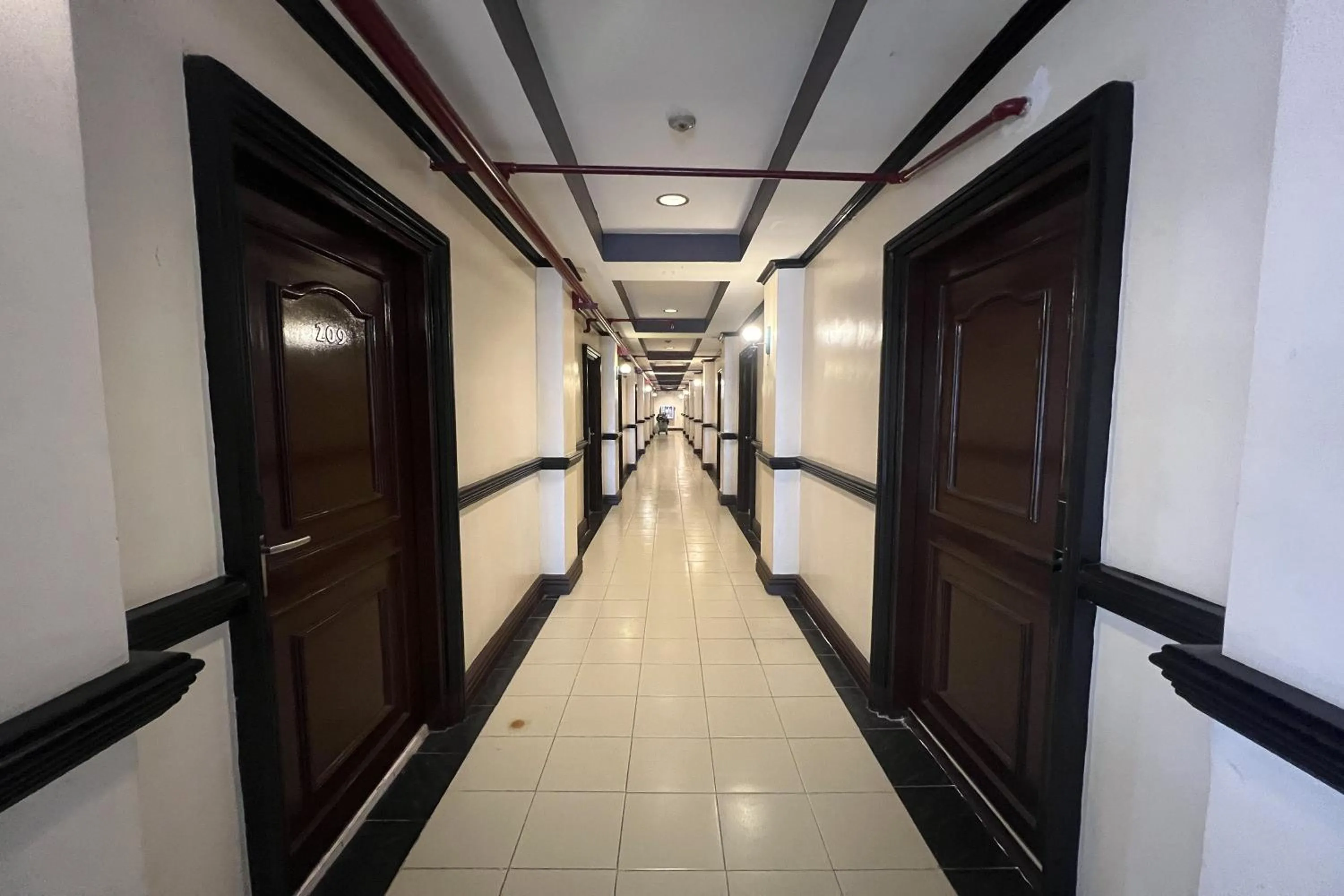 Floor plan in Angeles Palace Hotel