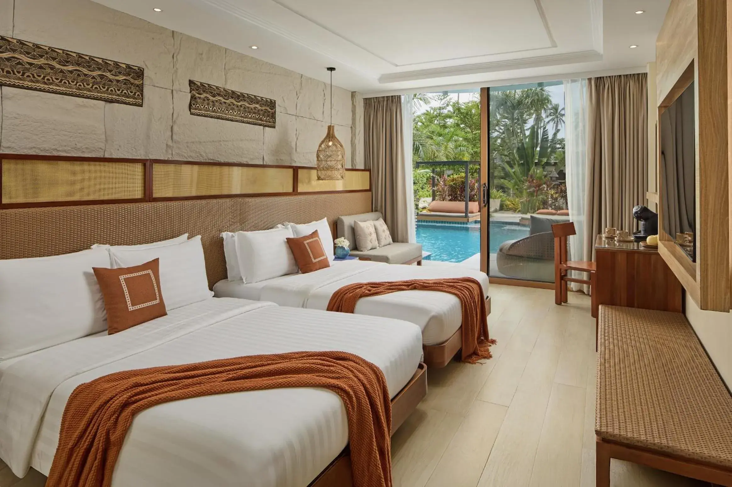 Bedroom, Bed in Princesa Garden Island Resort and Spa Bedroom, Bed in Princesa Garden Island Resort and Spa