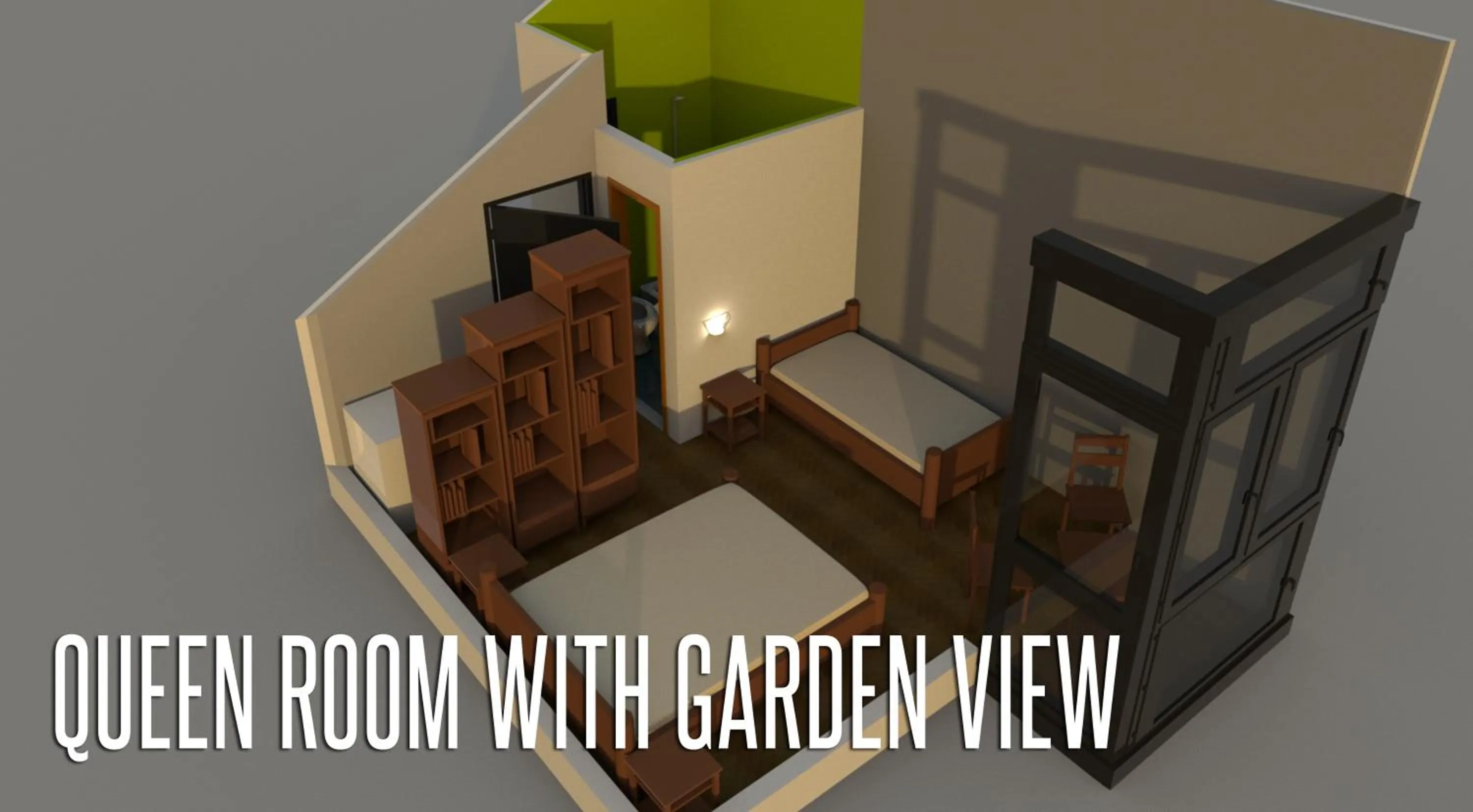 Floor plan in Guesthouse Zvono