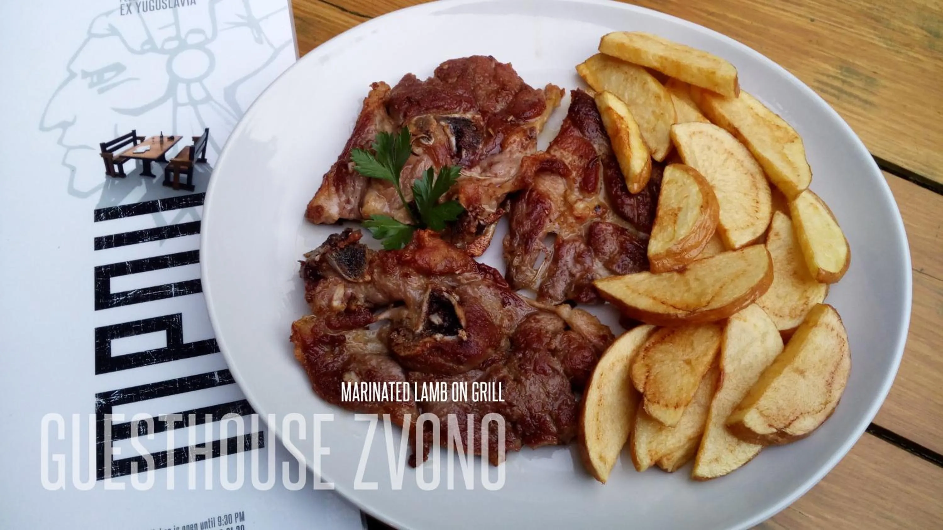 Lunch in Guesthouse Zvono