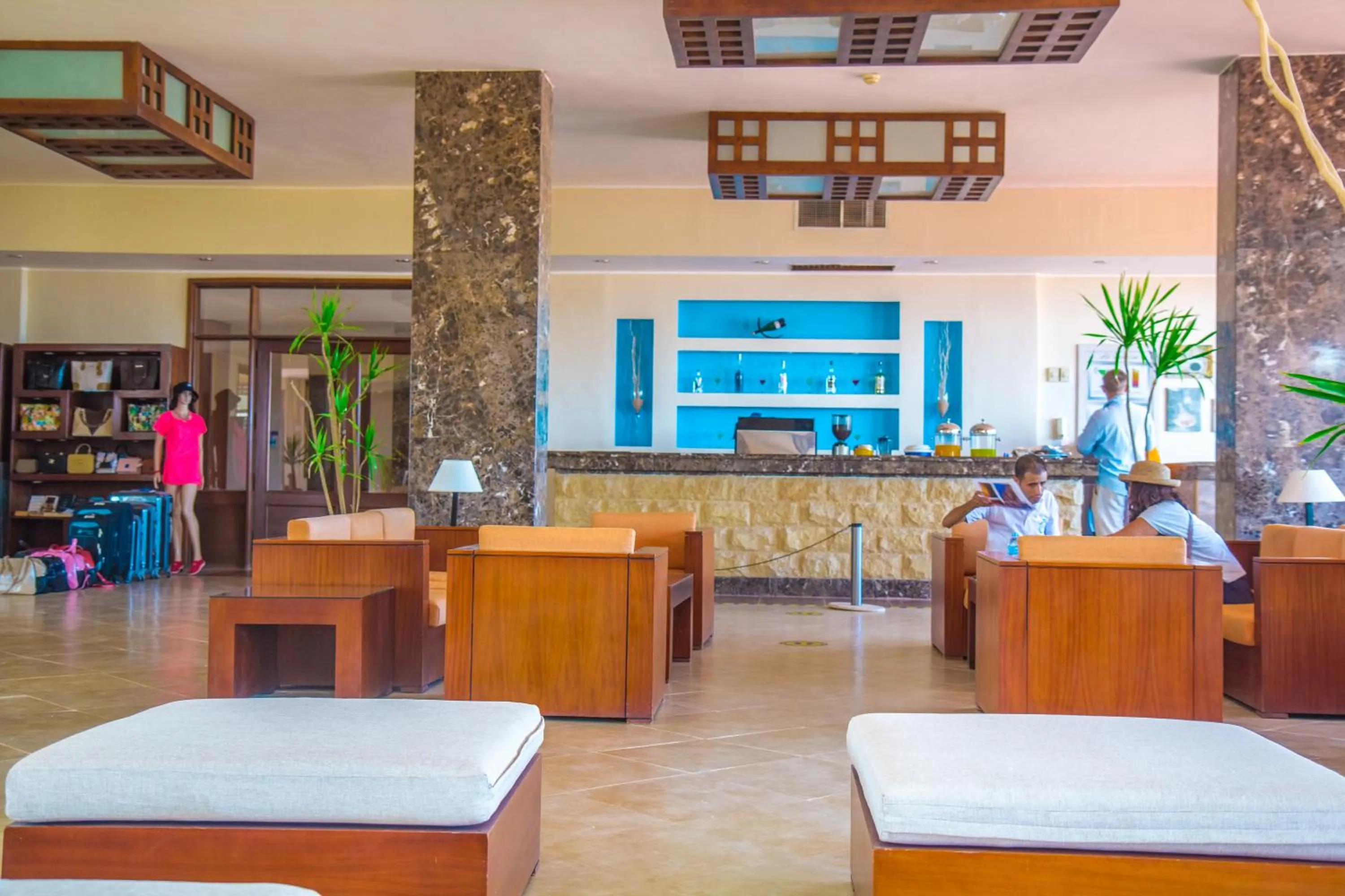 Lobby or reception in Viva Blue Resort and Diving Sharm El Naga (Adults Only)