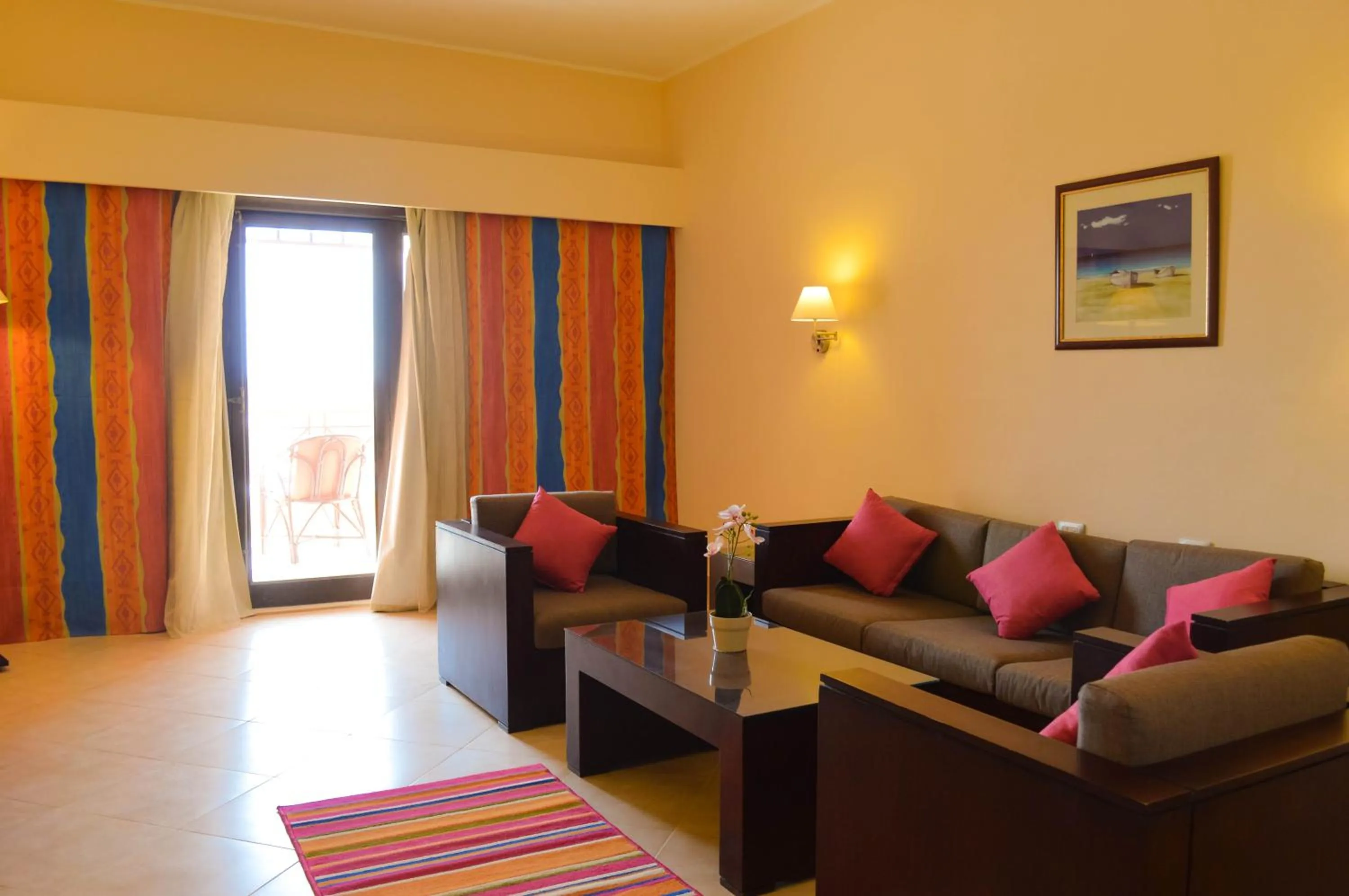 Living room in Viva Blue Resort and Diving Sharm El Naga (Adults Only)