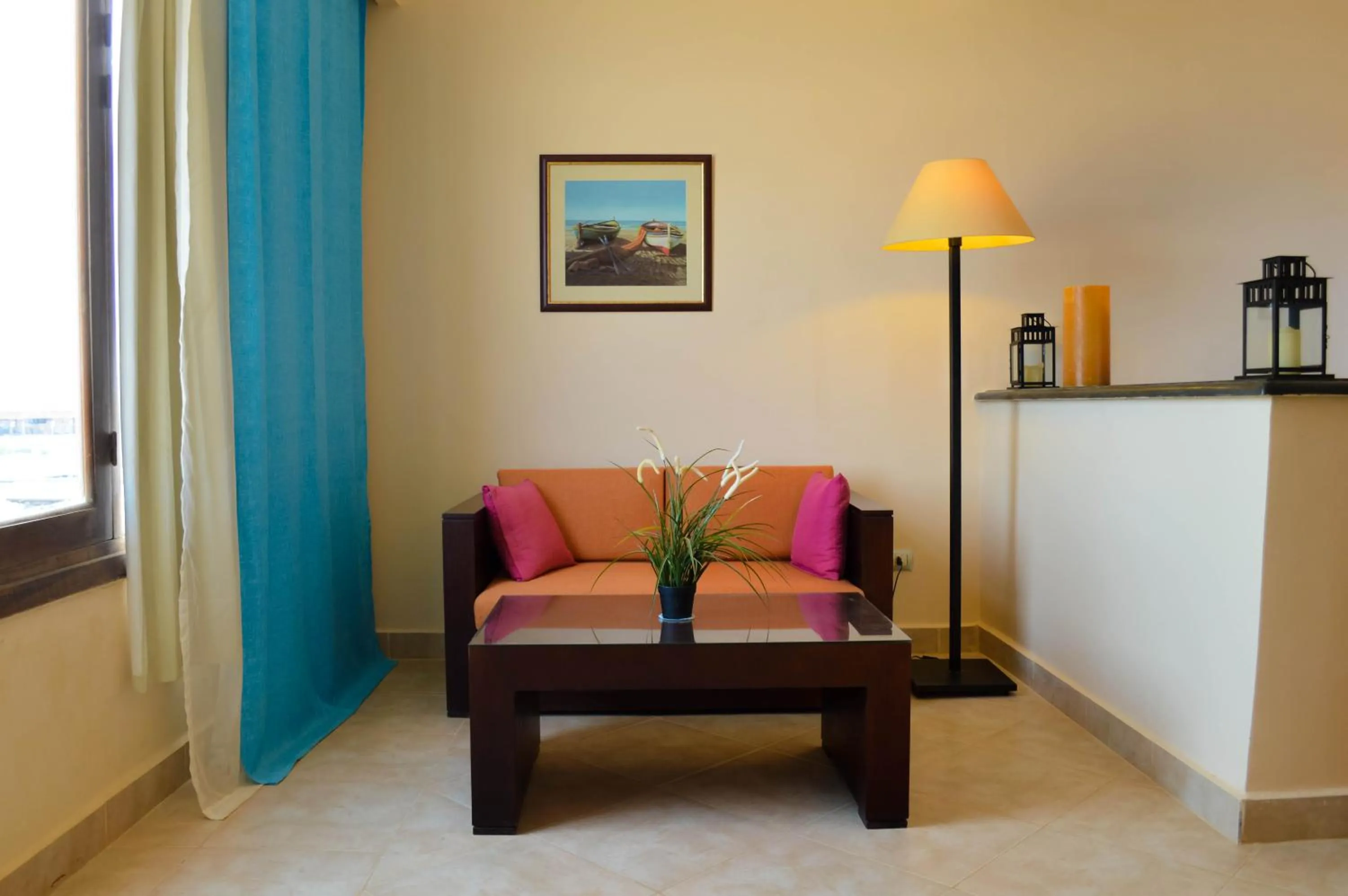 Living room in Viva Blue Resort and Diving Sharm El Naga (Adults Only)