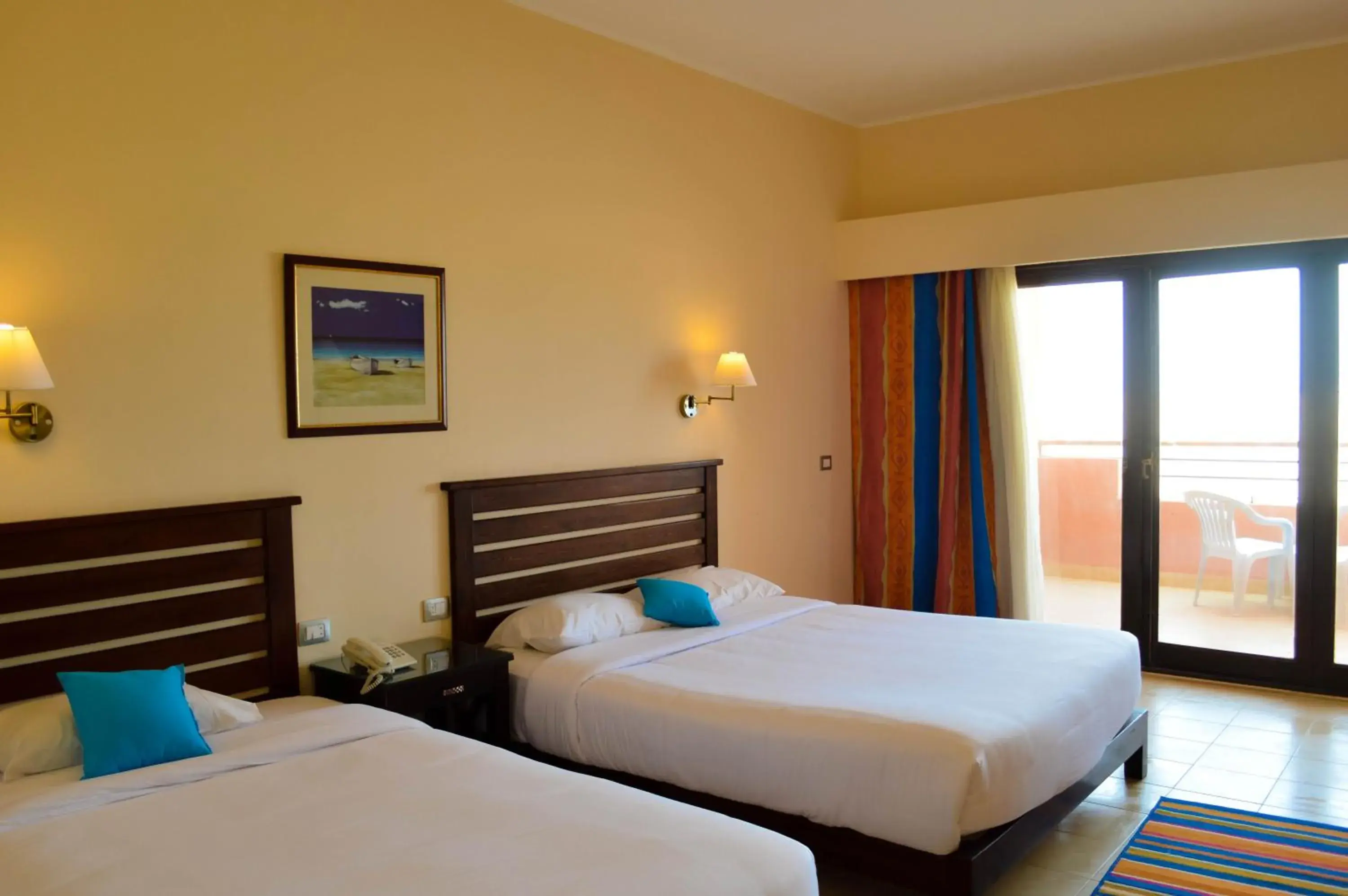 Photo of the whole room, Bed in Viva Blue Resort and Diving Sharm El Naga (Adults Only)