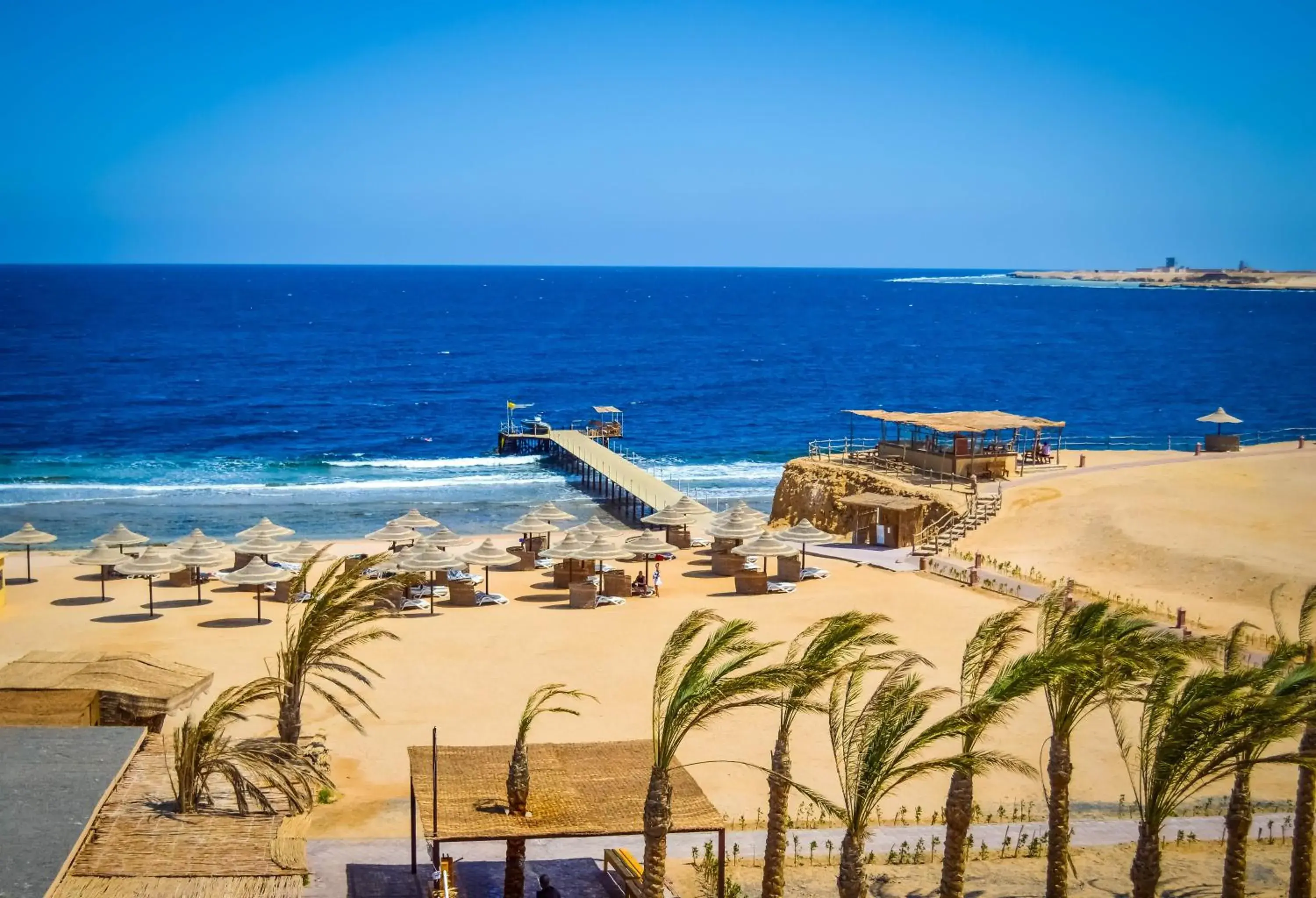 Beach in Viva Blue Resort and Diving Sharm El Naga (Adults Only)