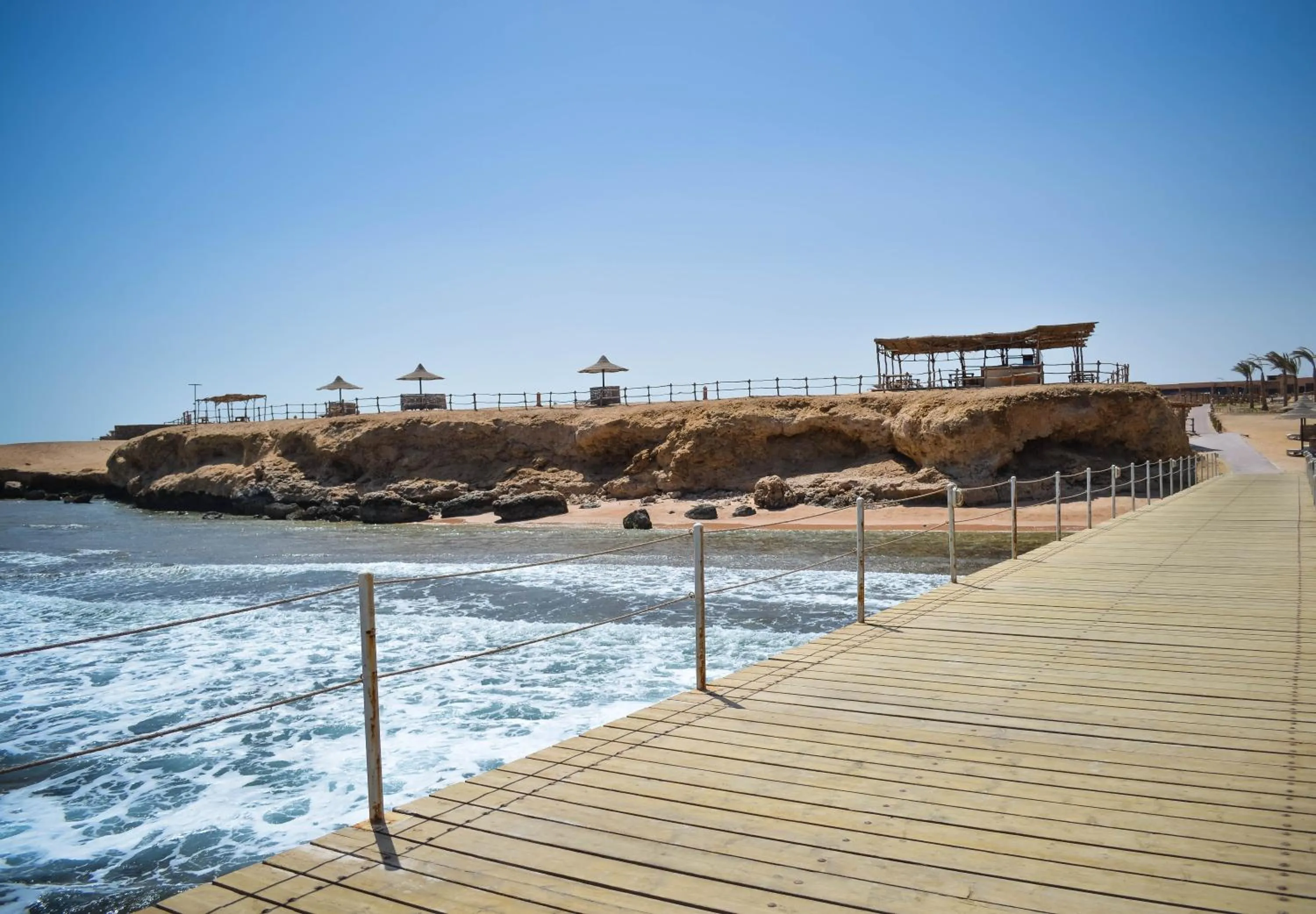 Beach in Viva Blue Resort and Diving Sharm El Naga (Adults Only)