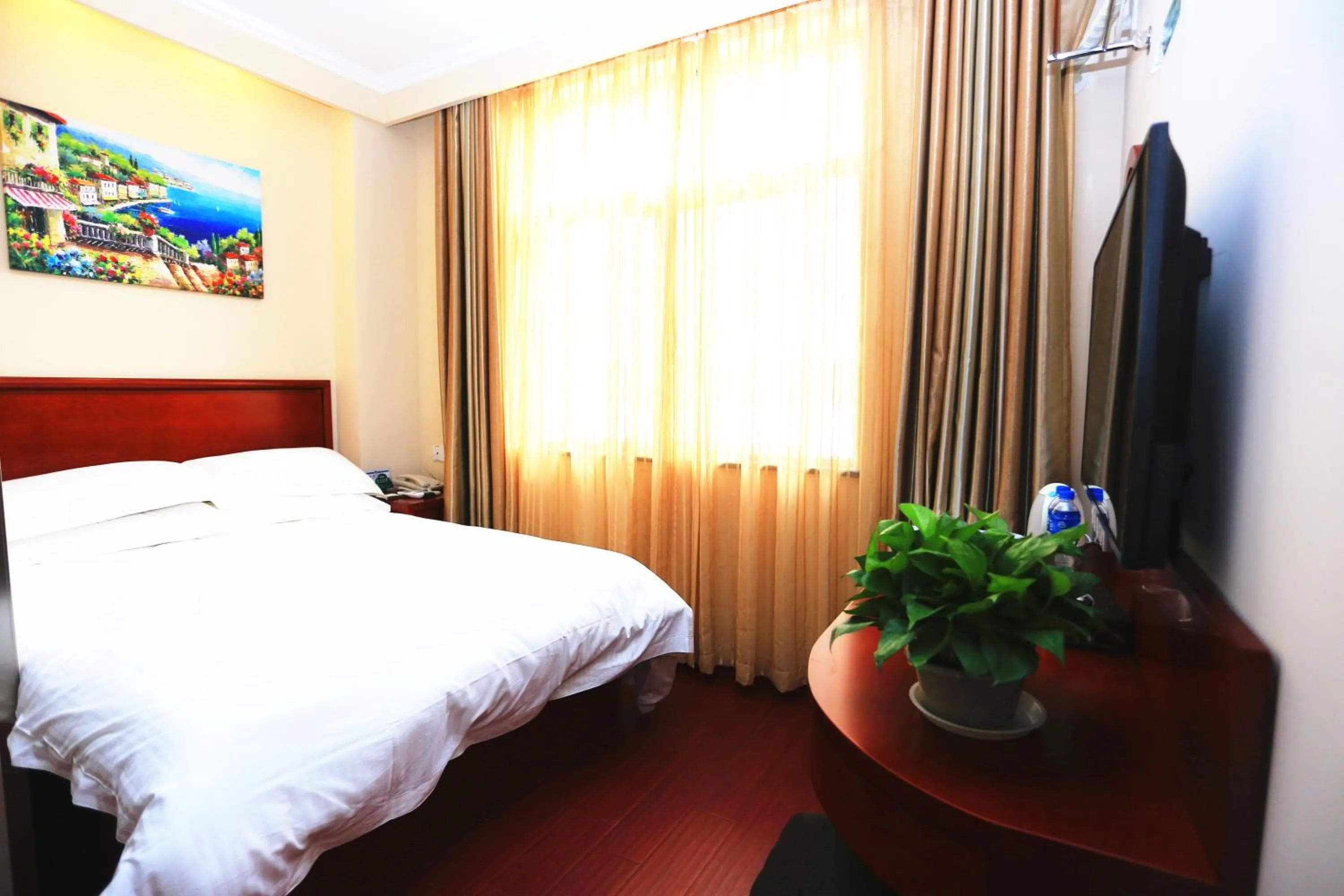 Decorative detail, Bed in Greentree Inn Mozitan Road Yiwu Small Commodities Wholesale City