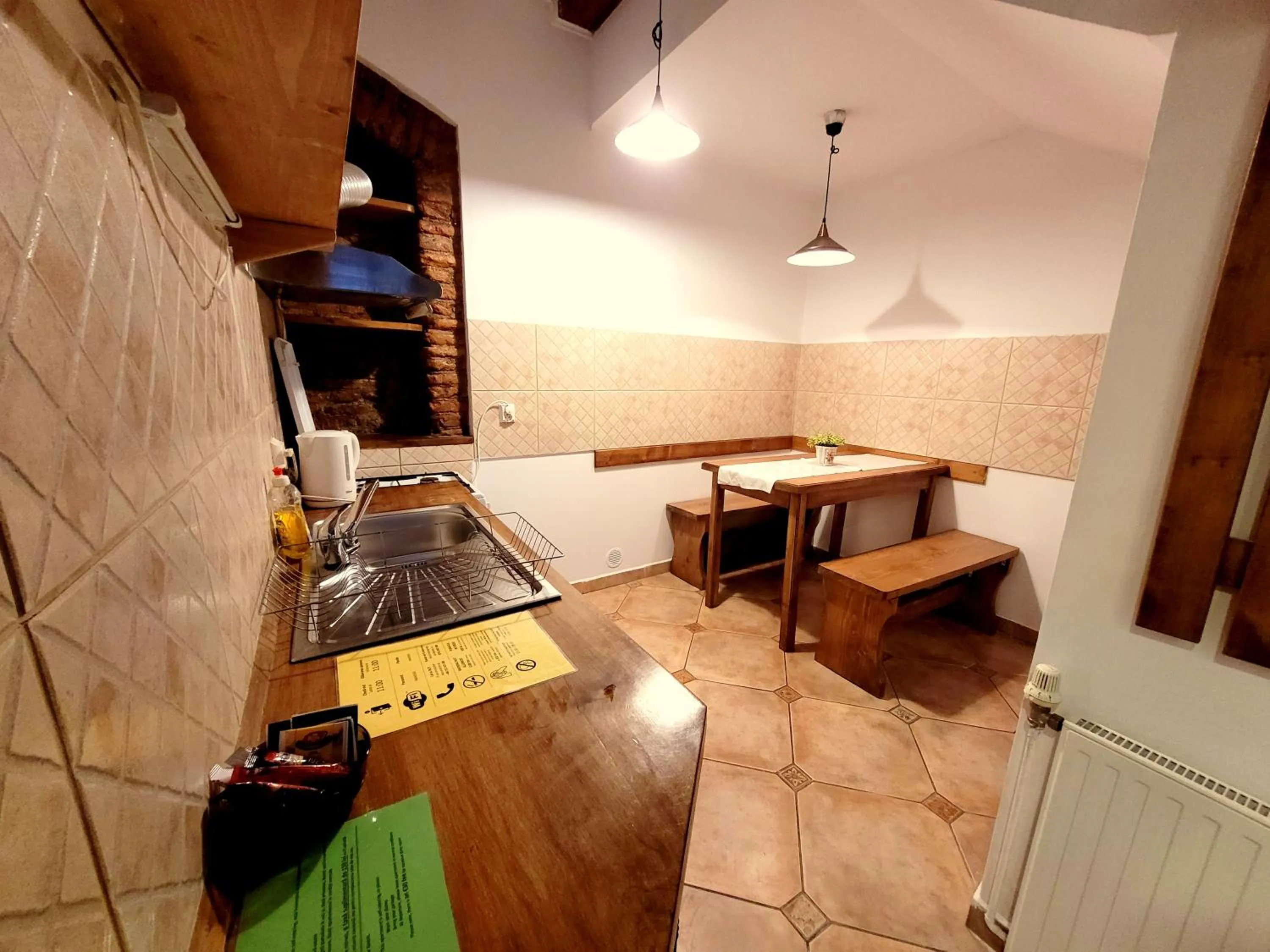 kitchen in Main Square Apartments & More