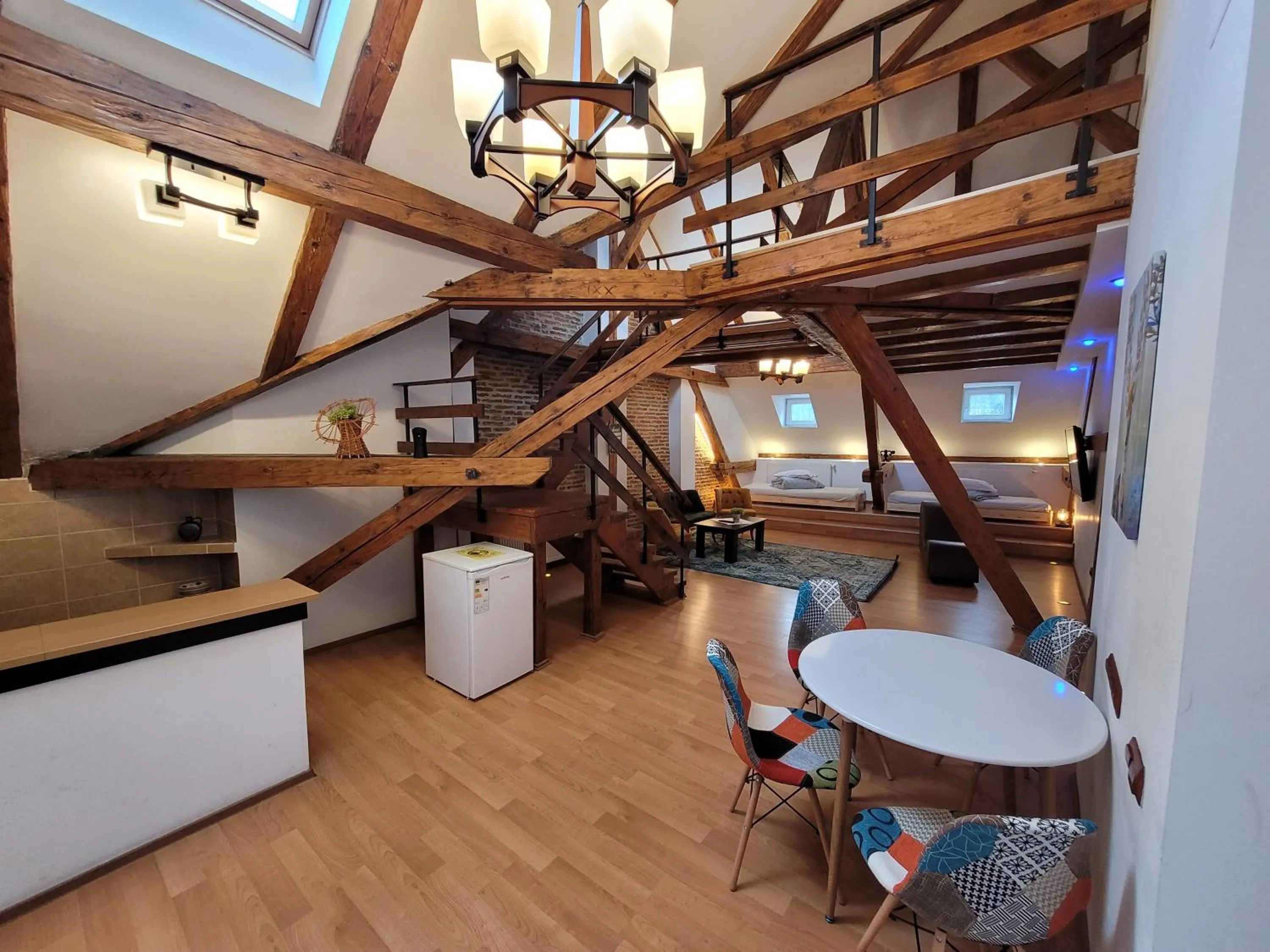 Dining area in Main Square Apartments & More