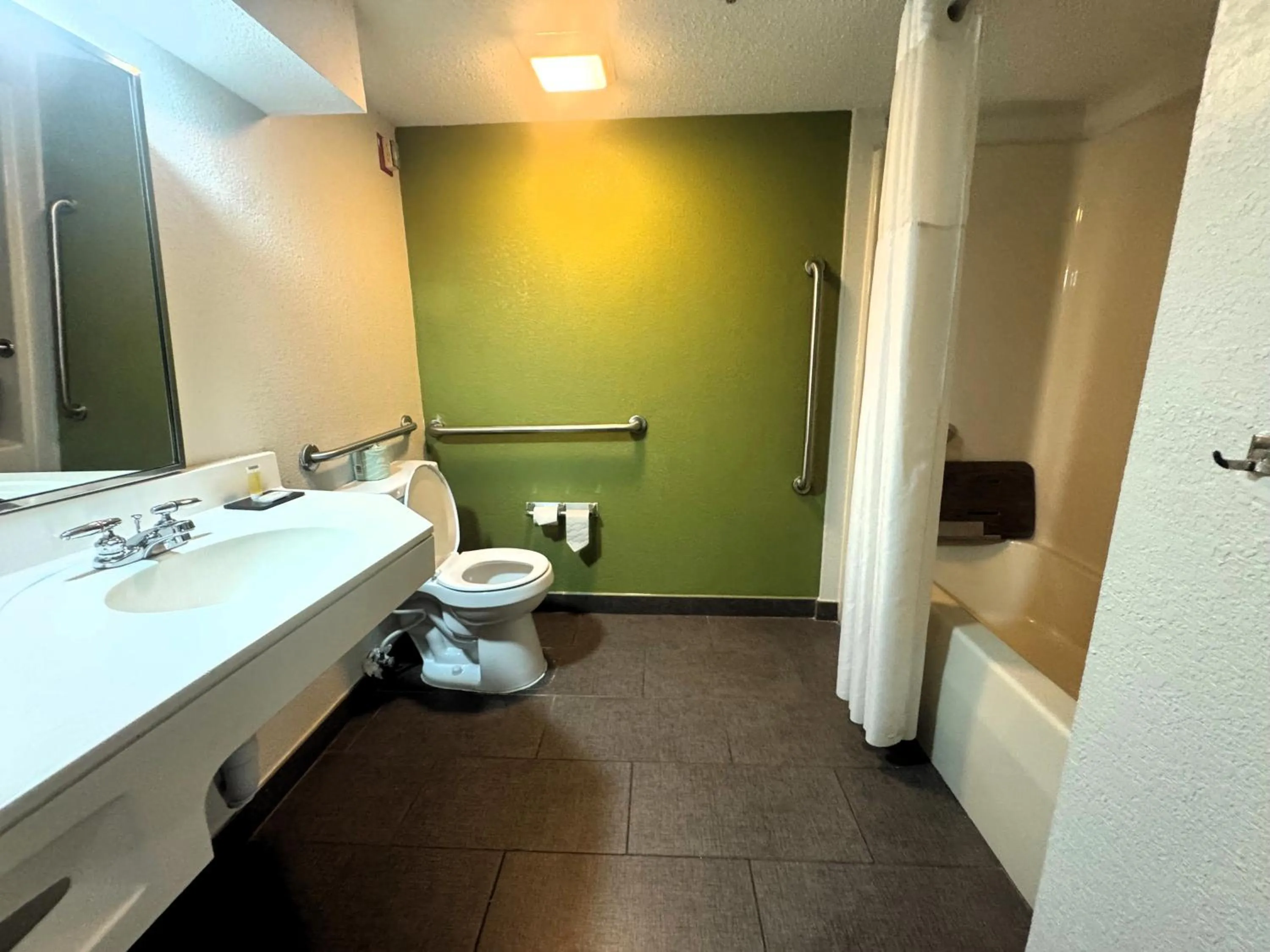 Bathroom in Travelodge by Wyndham Flowood