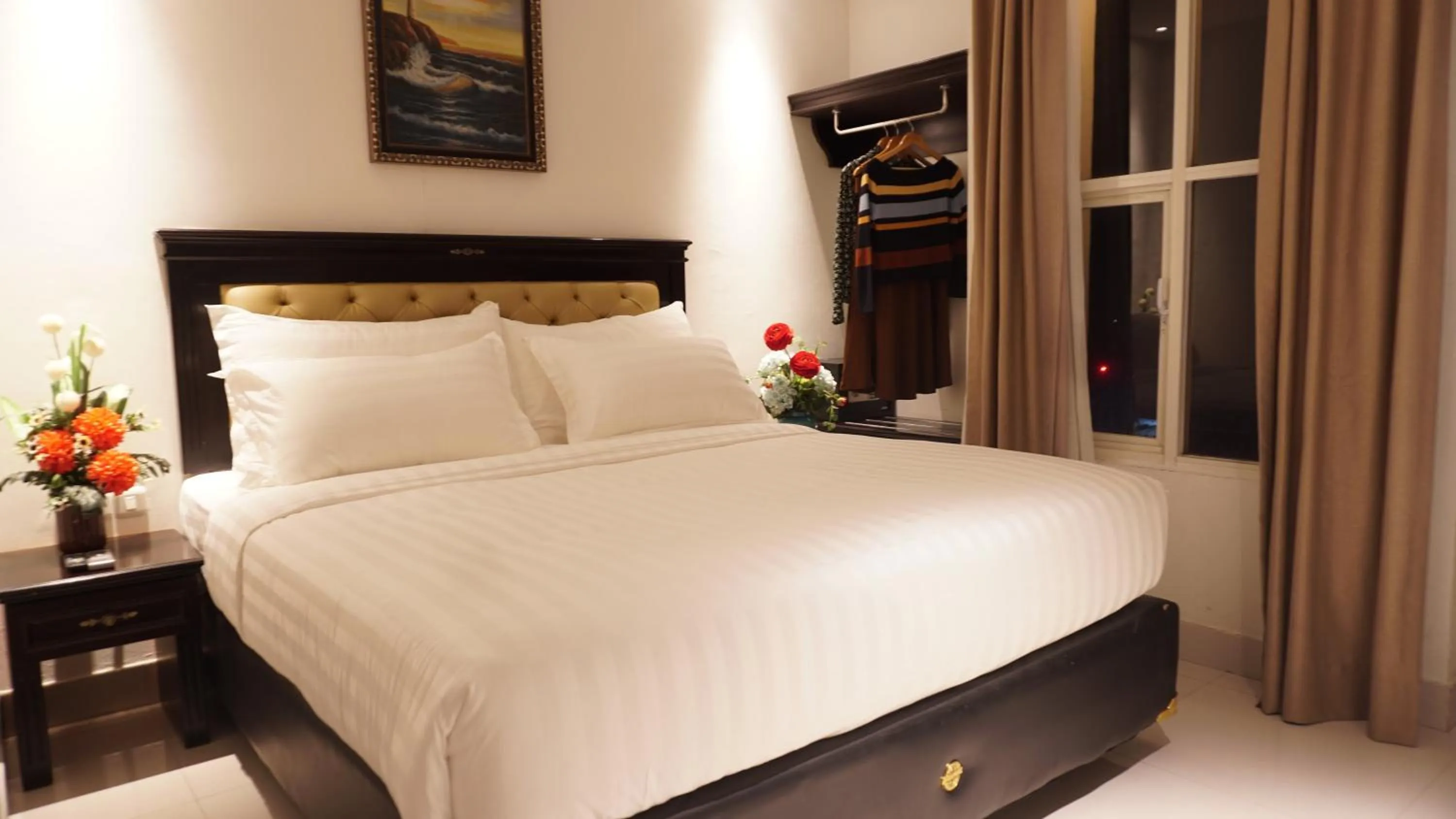 Bed in d'primahotel Pattimura Makassar