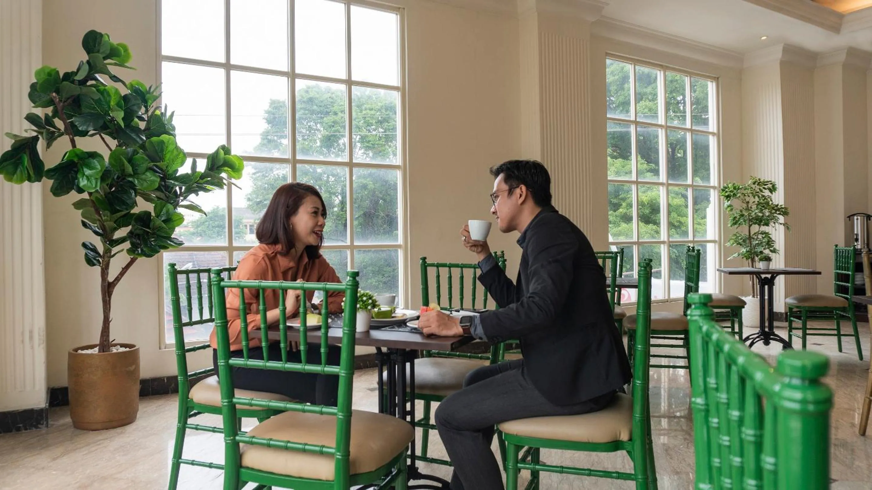 Restaurant/places to eat in d'primahotel Pattimura Makassar