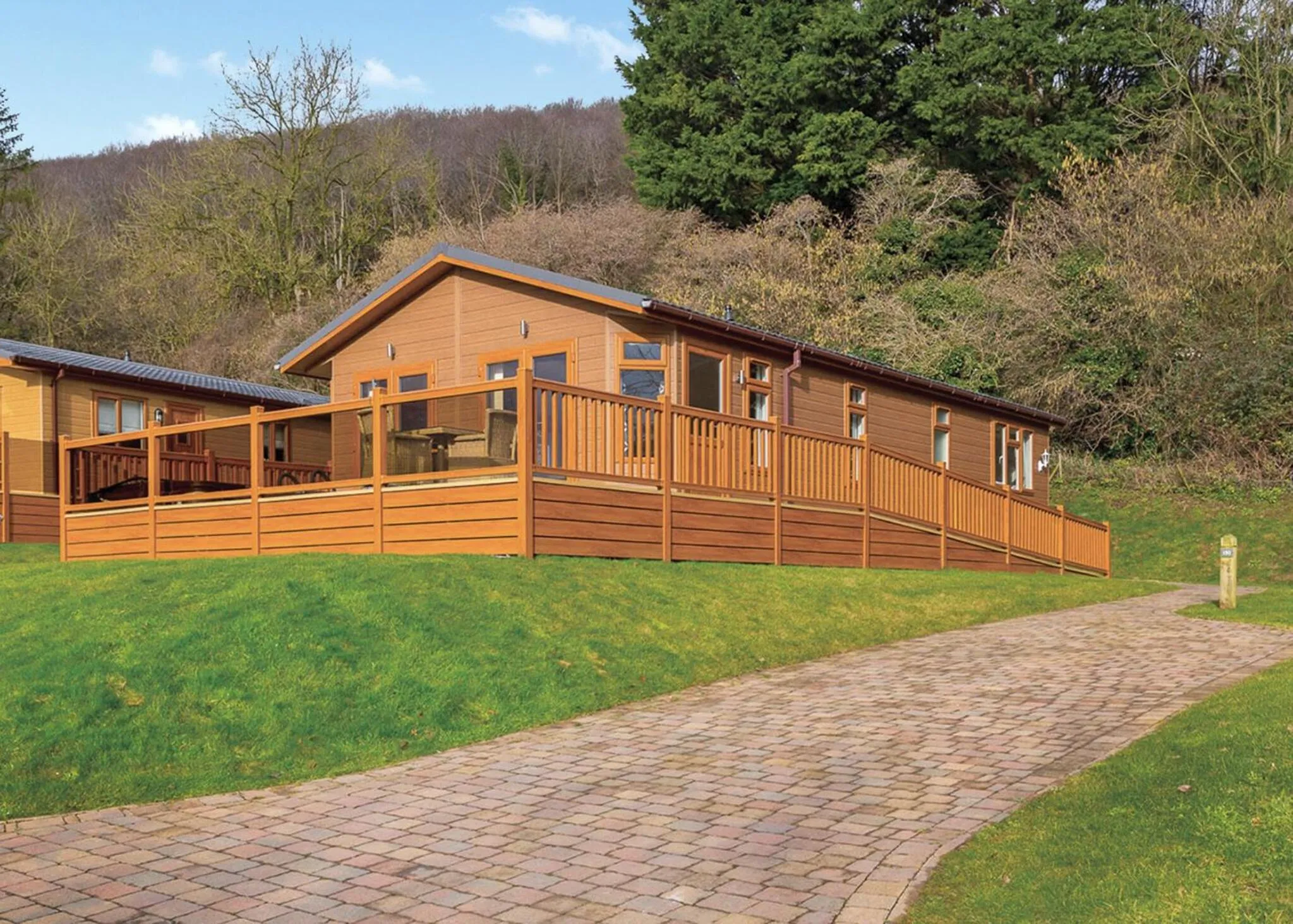 Property building in Cheddar Woods Resort And Spa
