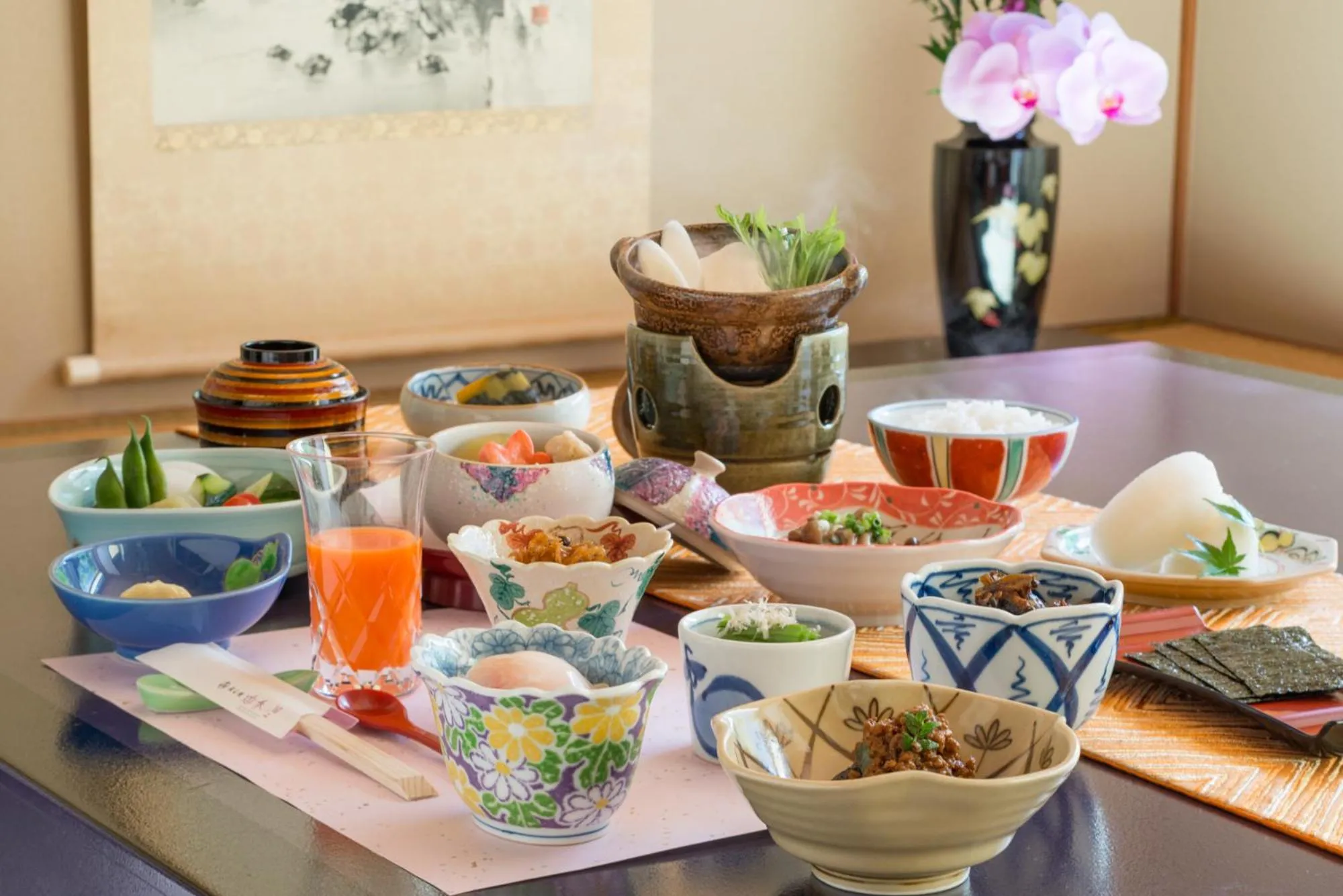 Breakfast in Takimotokan Yuki No Sato