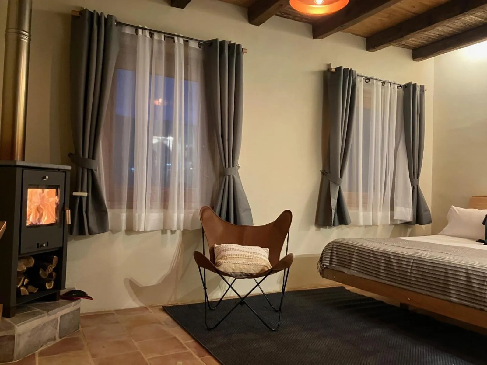 Bed in Hotel La Tarjea