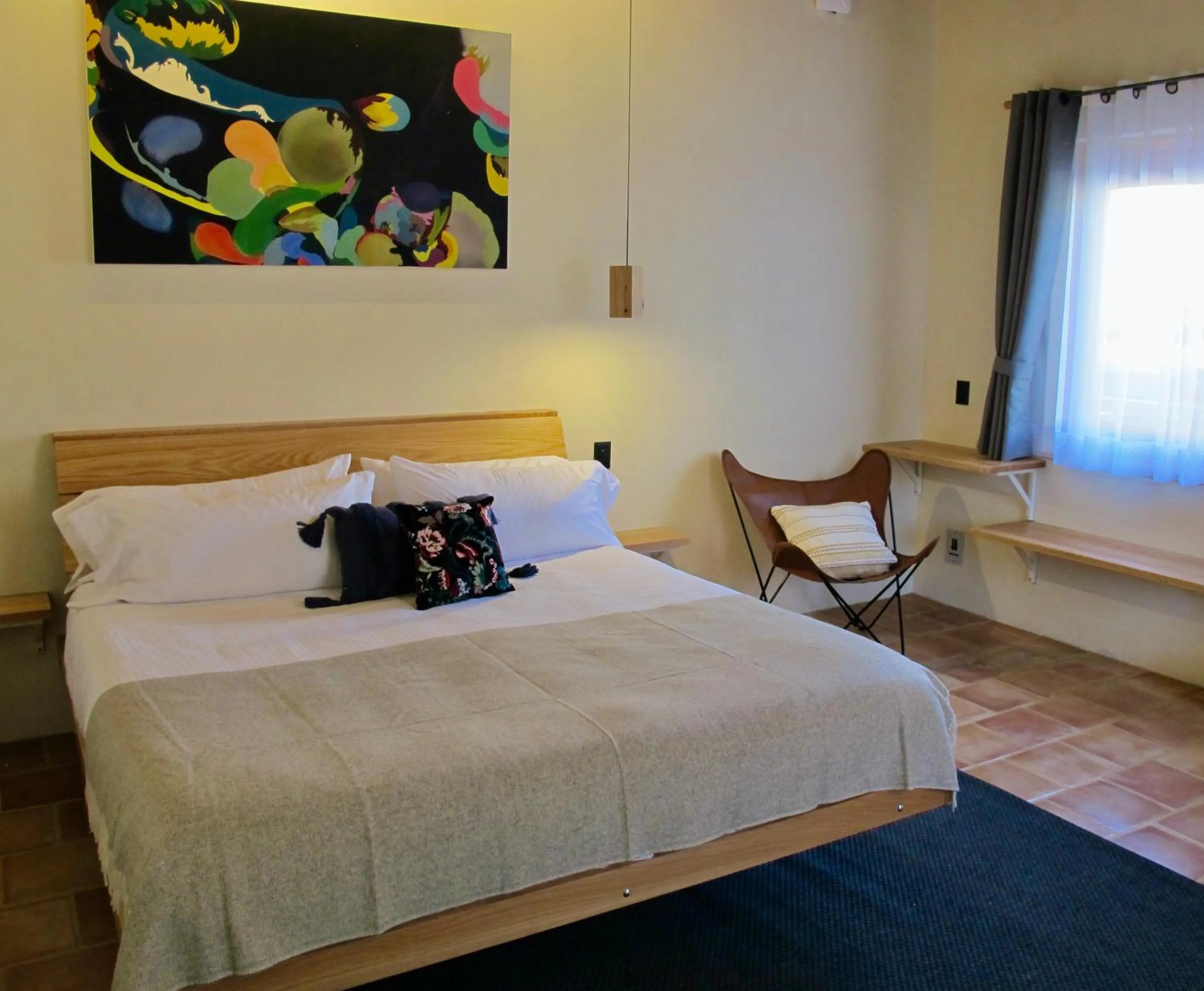 Bed in Hotel La Tarjea