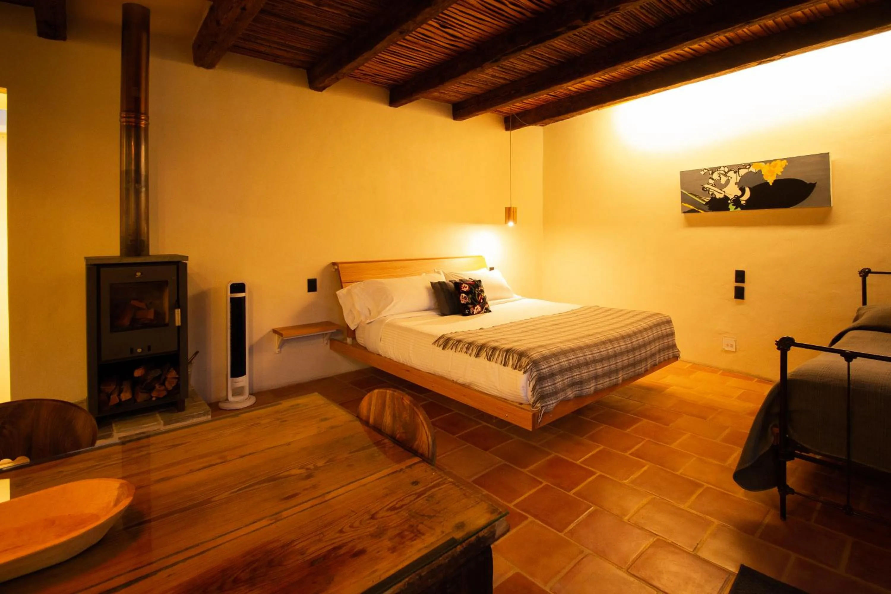 Bed in Hotel La Tarjea