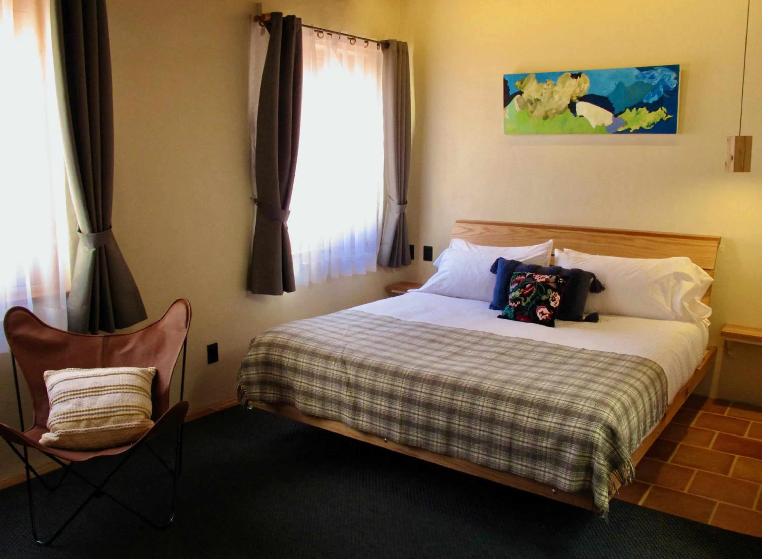 Bed in Hotel La Tarjea