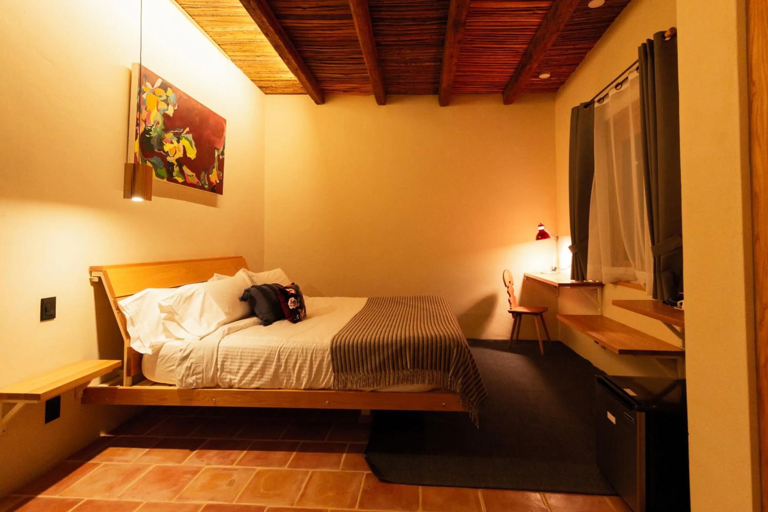 Bed in Hotel La Tarjea