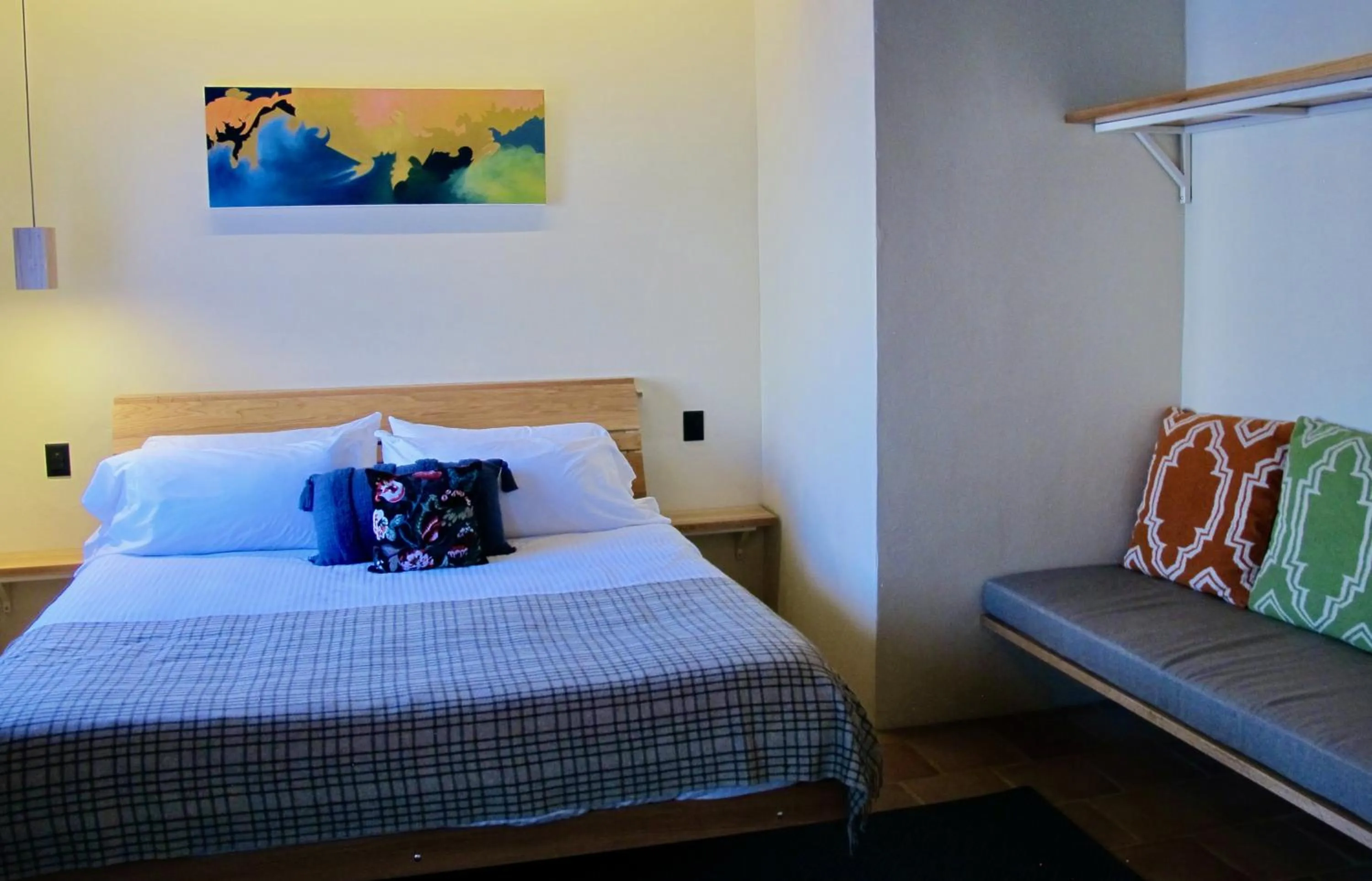 Bed in Hotel La Tarjea