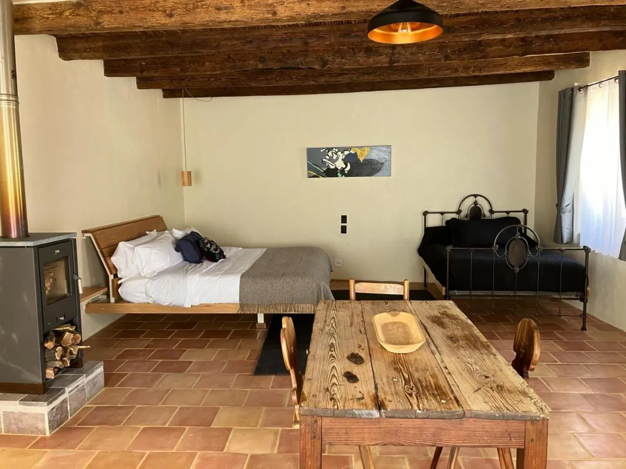 Bedroom, Bed in Hotel La Tarjea