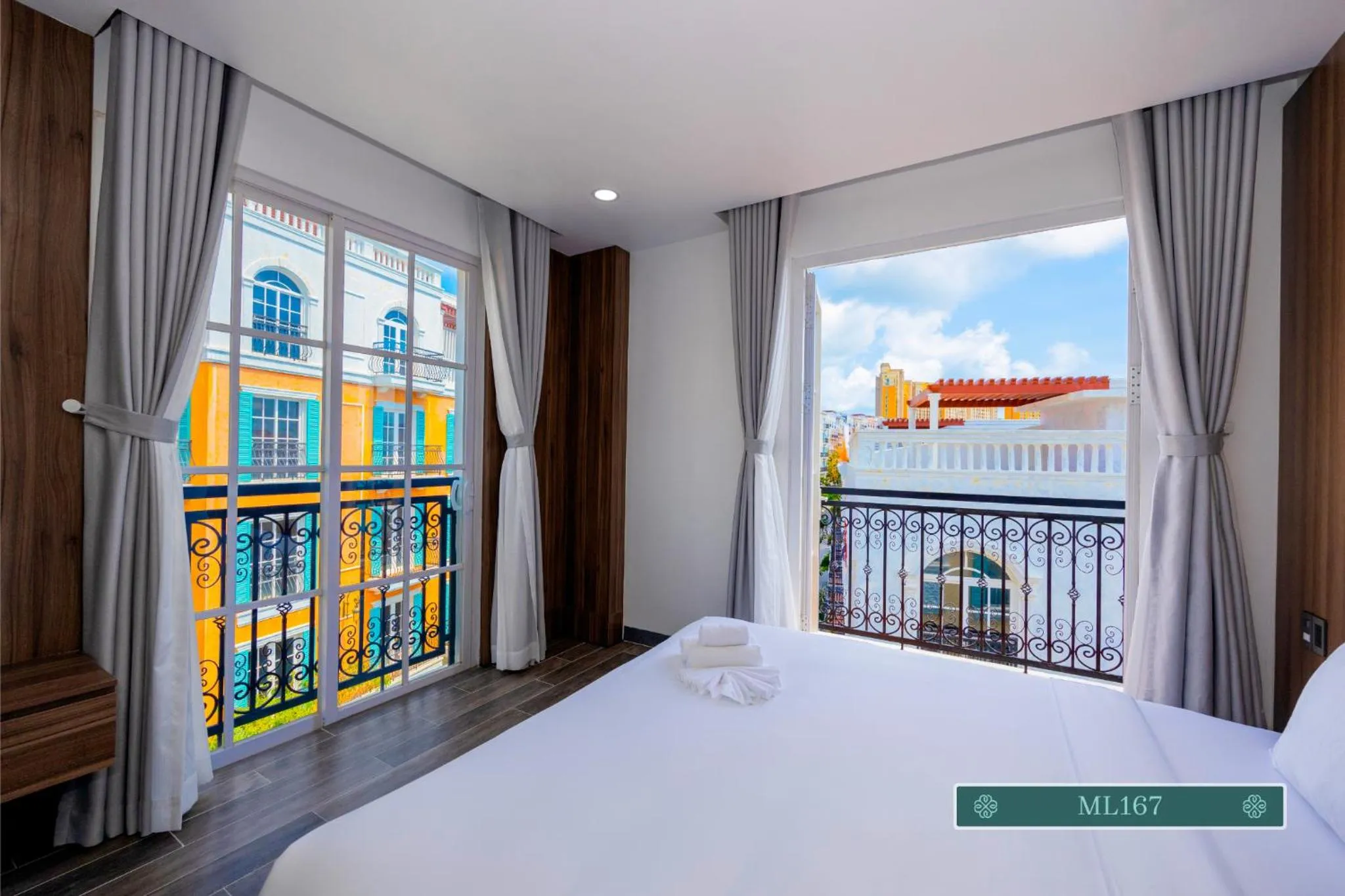 Bed in Merci Sunset Town Phu Quoc