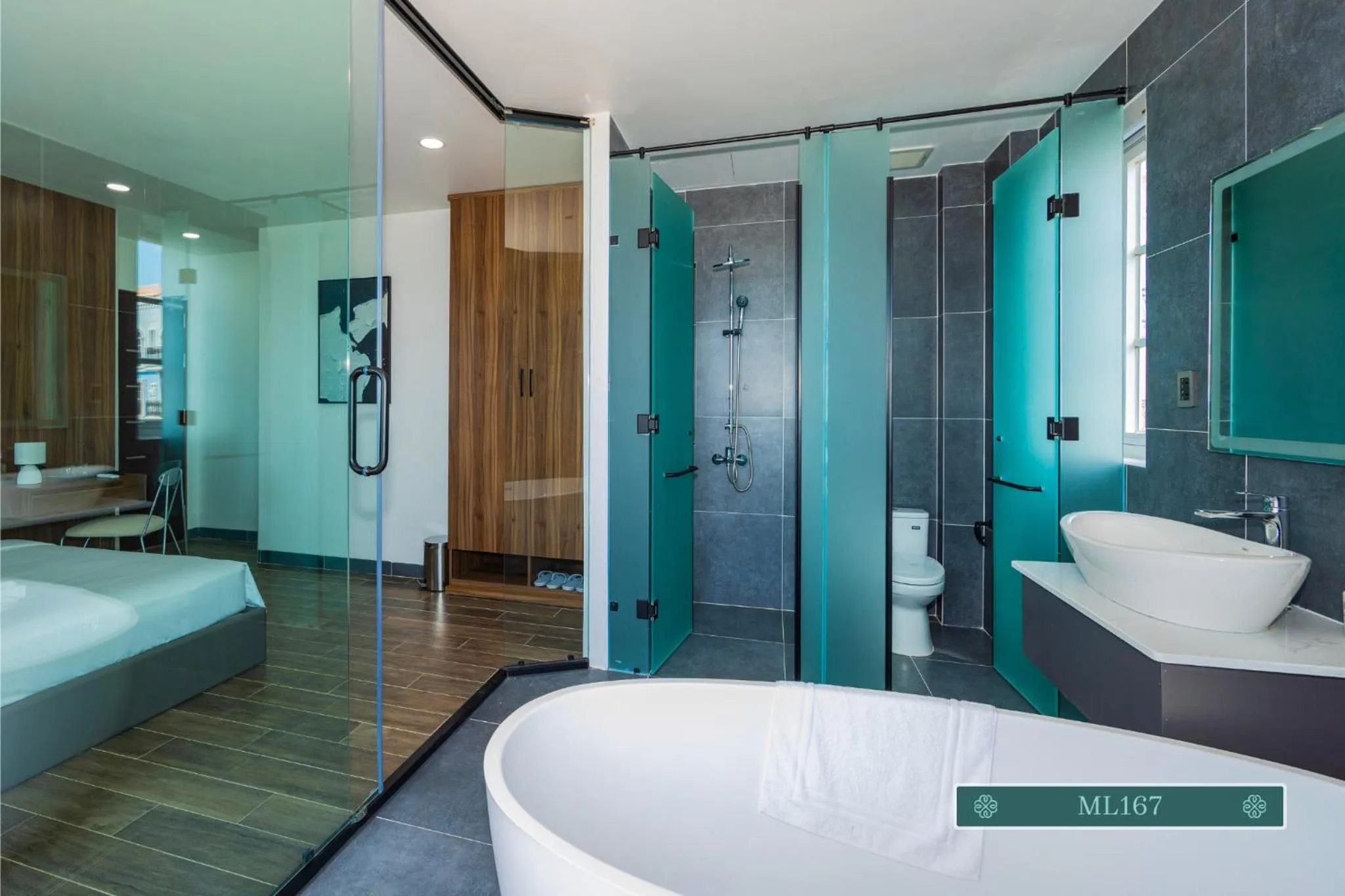 Bed in Merci Sunset Town Phu Quoc