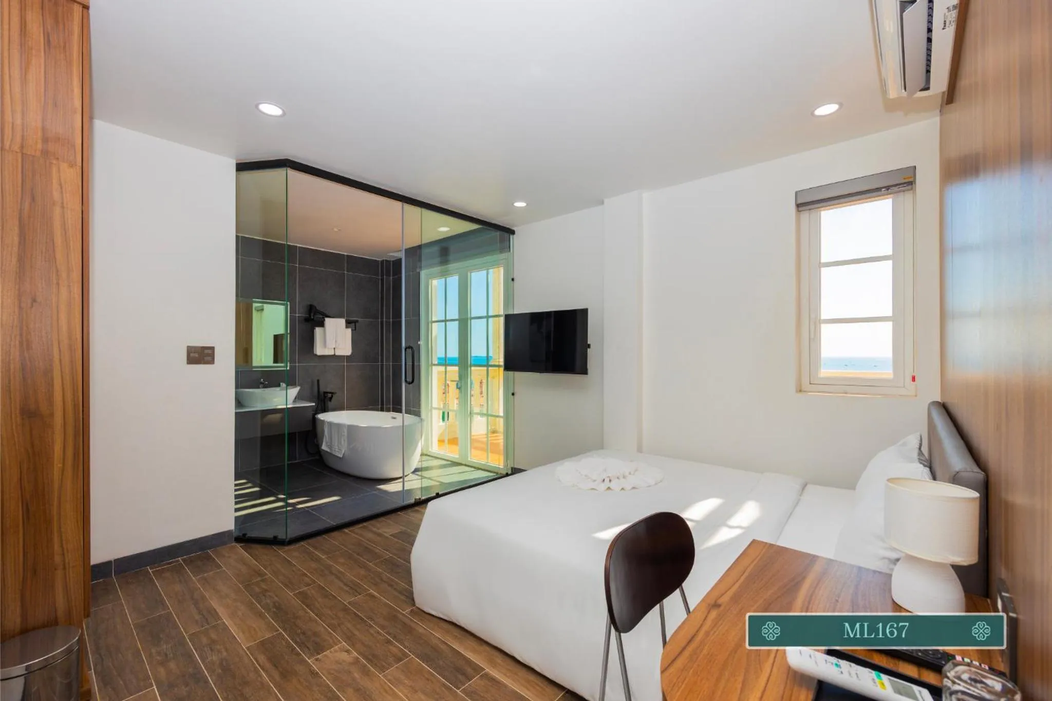 Bed in Merci Sunset Town Phu Quoc