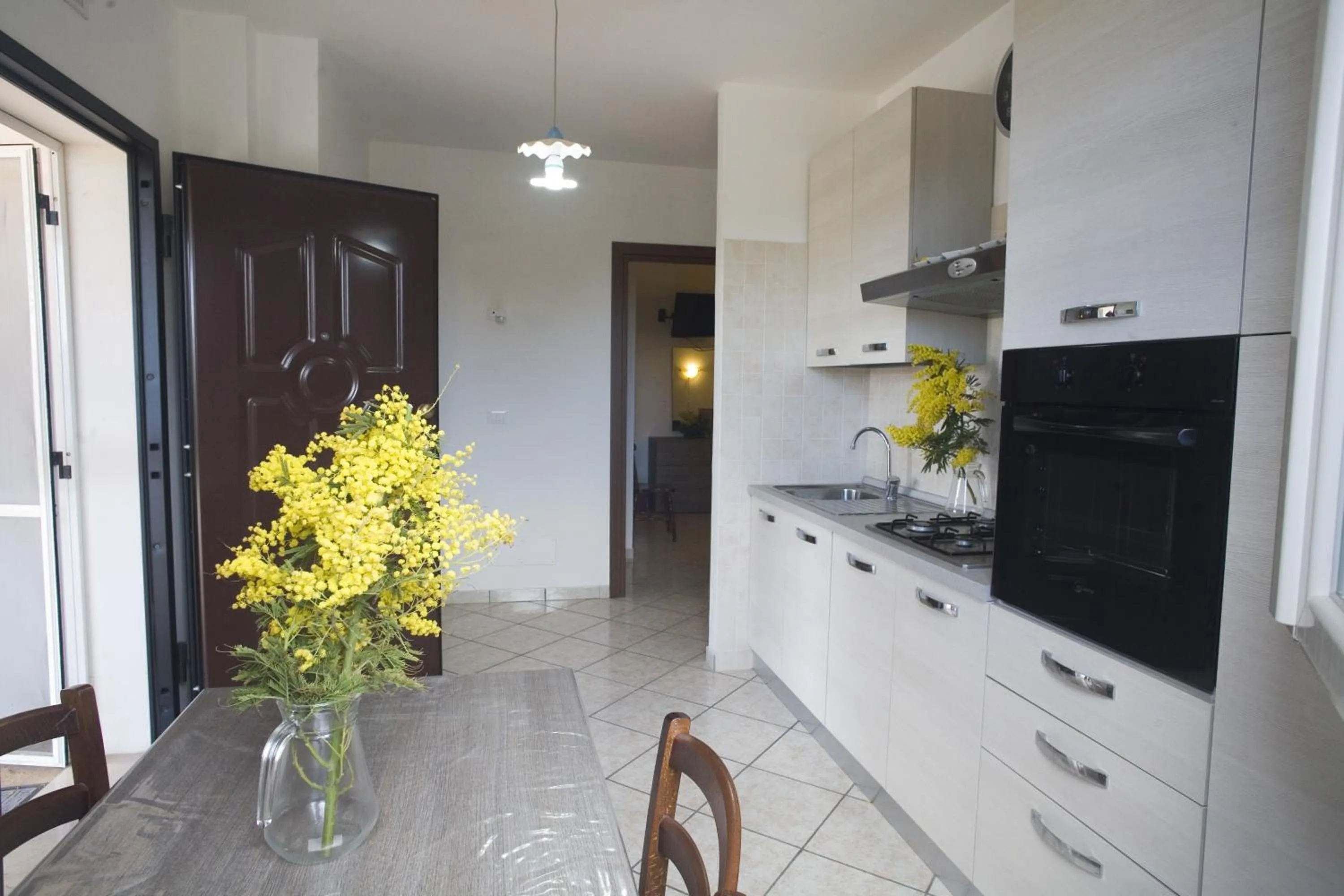 Communal kitchen in B&B Arcafelice