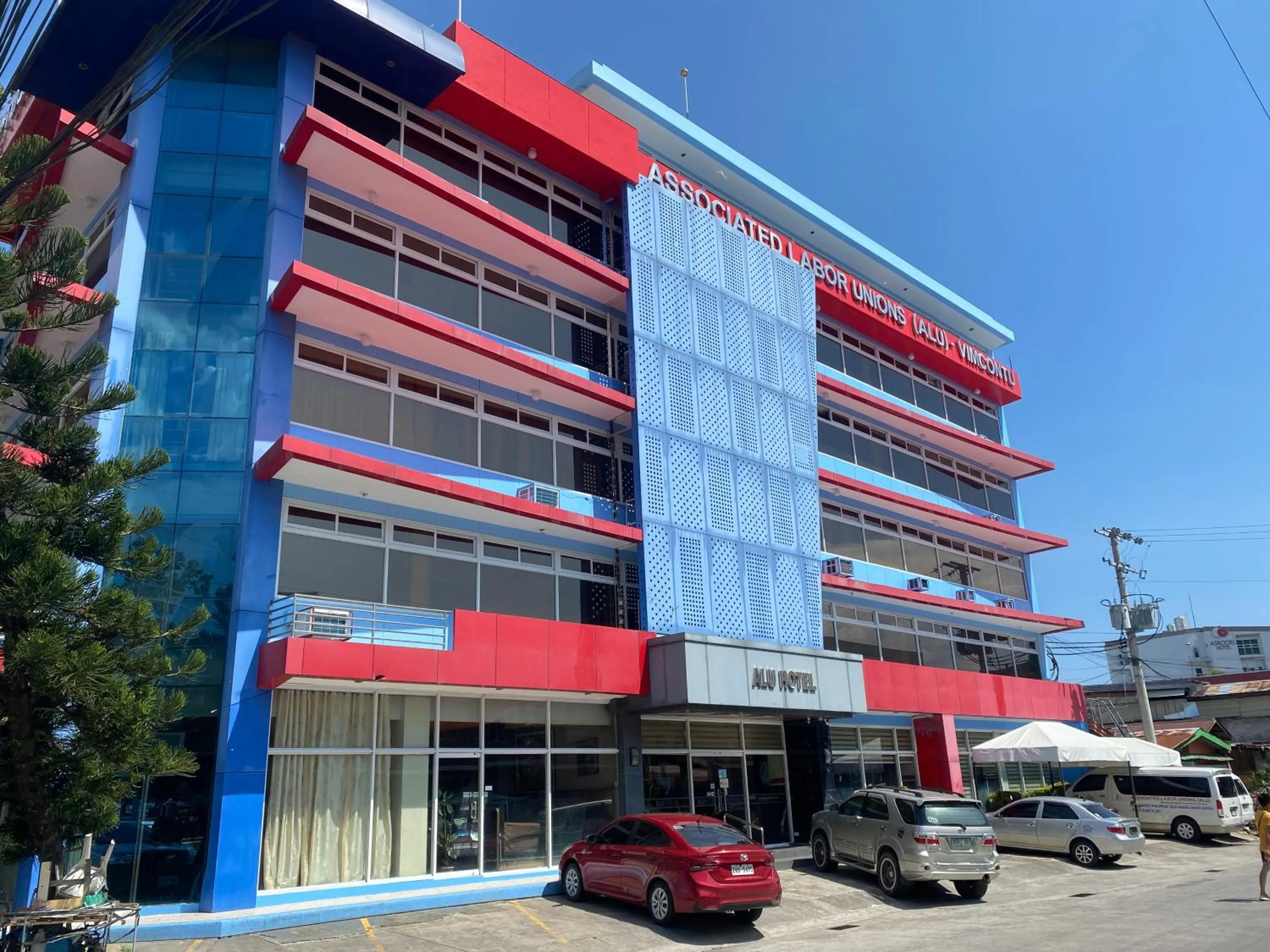 Property building in ALU Hotel Davao