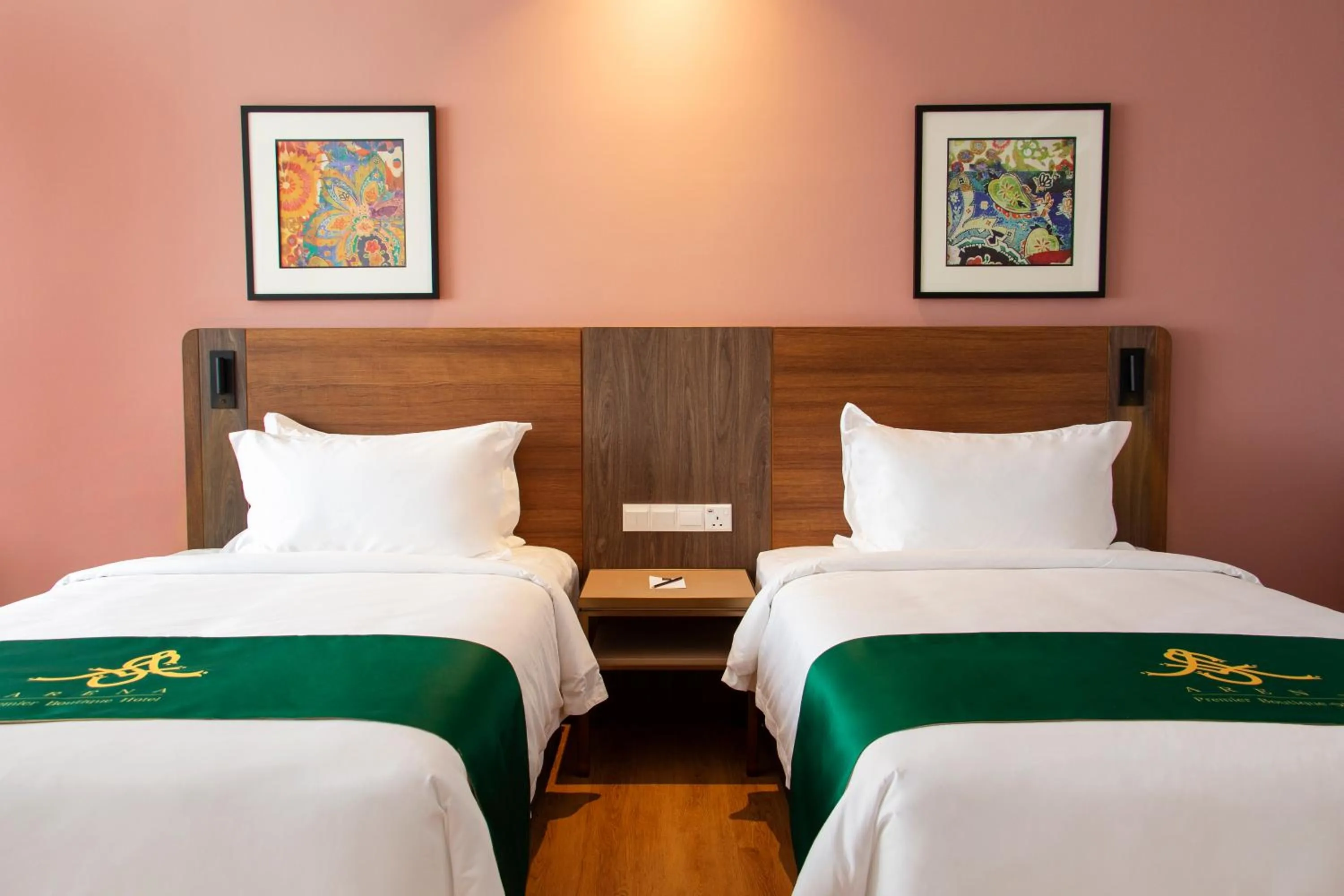 Bed in Arena Premier Hotel