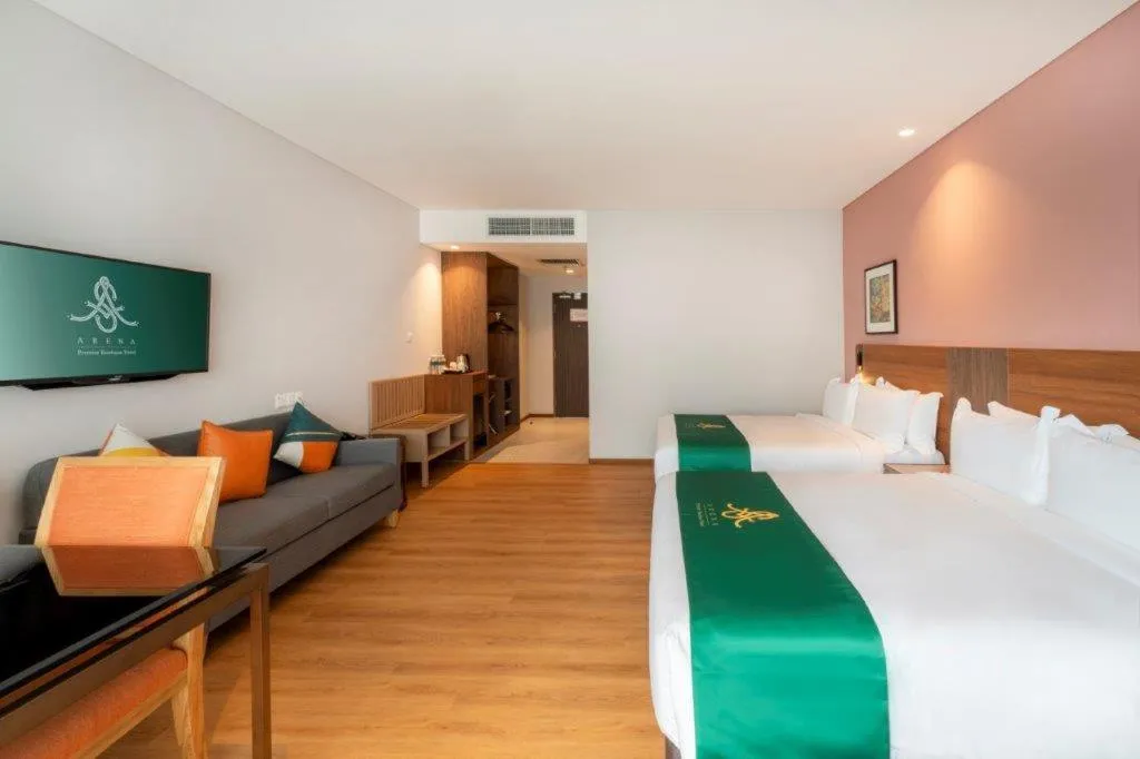 Bedroom, Bed in Arena Premier Hotel