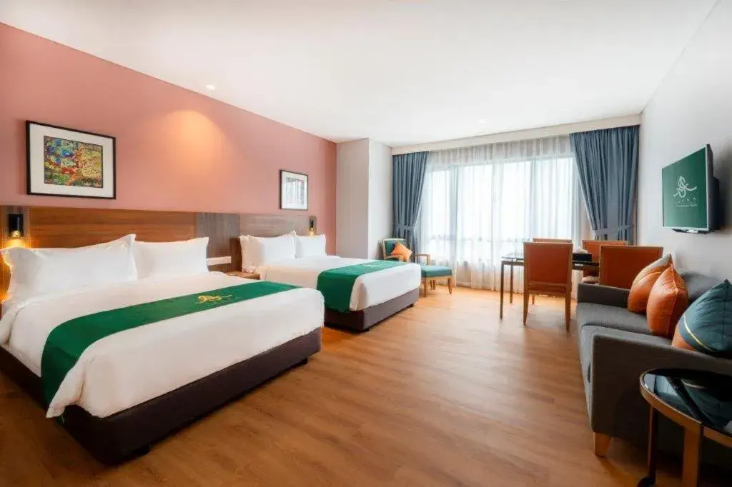 Bedroom, Bed in Arena Premier Hotel Bedroom, Bed in Arena Premier Hotel