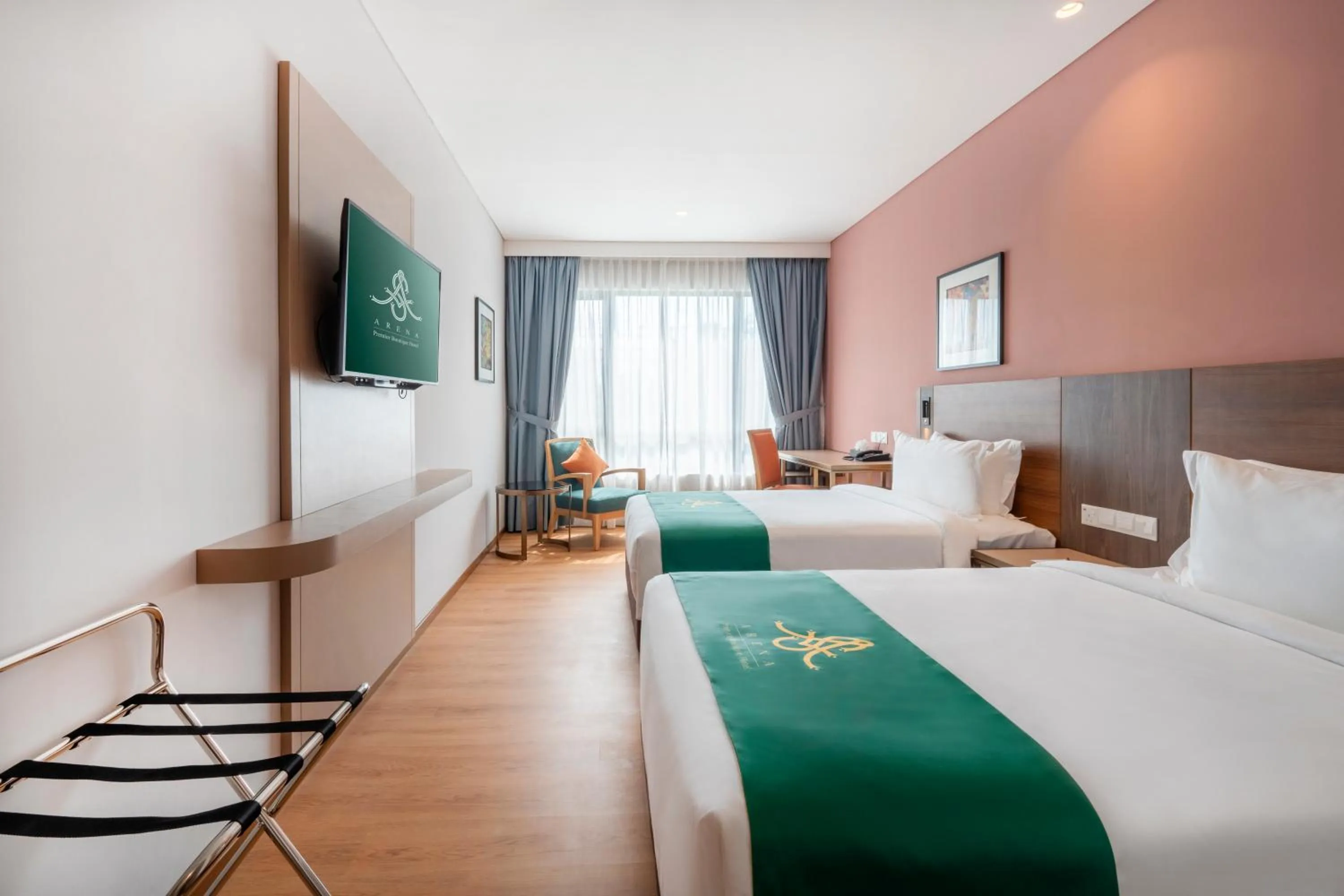 Bed in Arena Premier Hotel