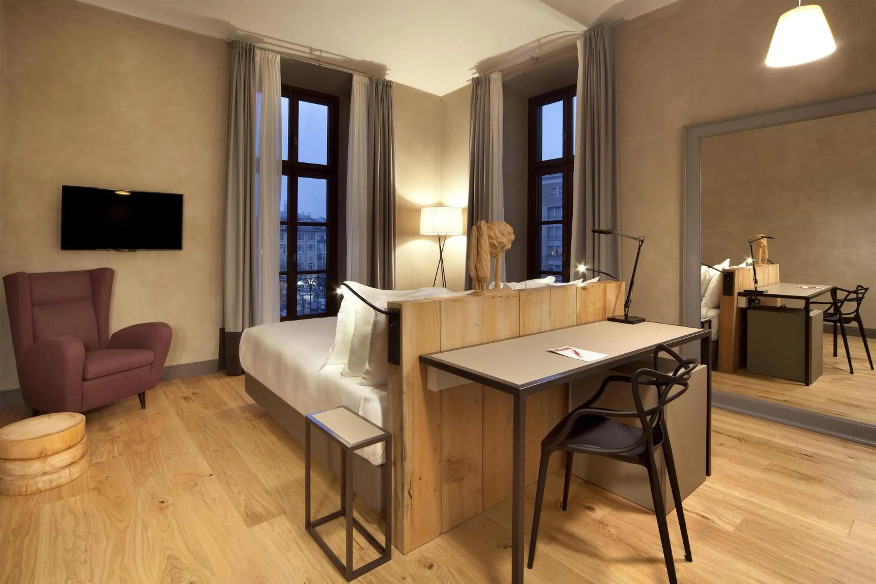 Bedroom in NH Collection Torino Piazza Carlina