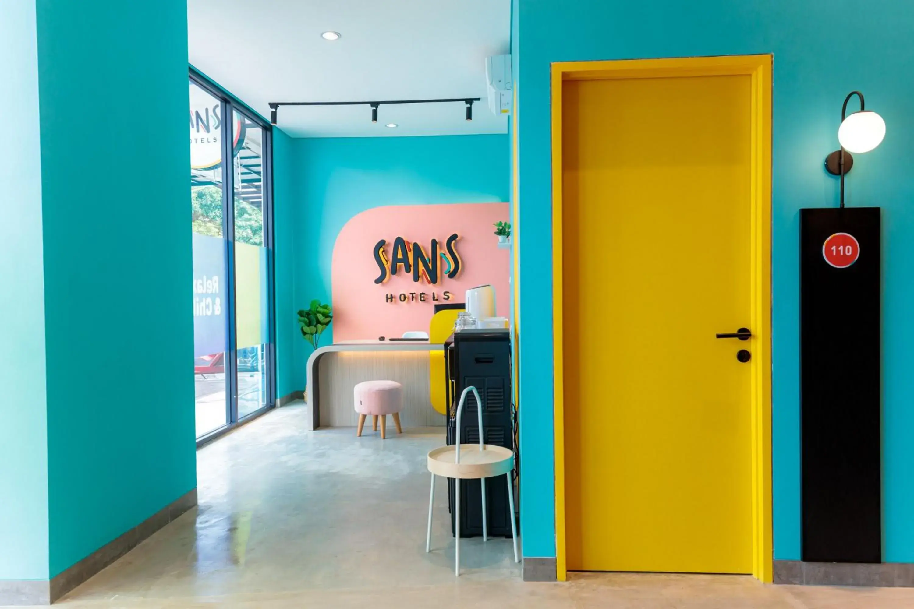 Lobby or reception in Sans Hotel Kelapa Gading Jakarta Lobby or reception in Sans Hotel Kelapa Gading Jakarta